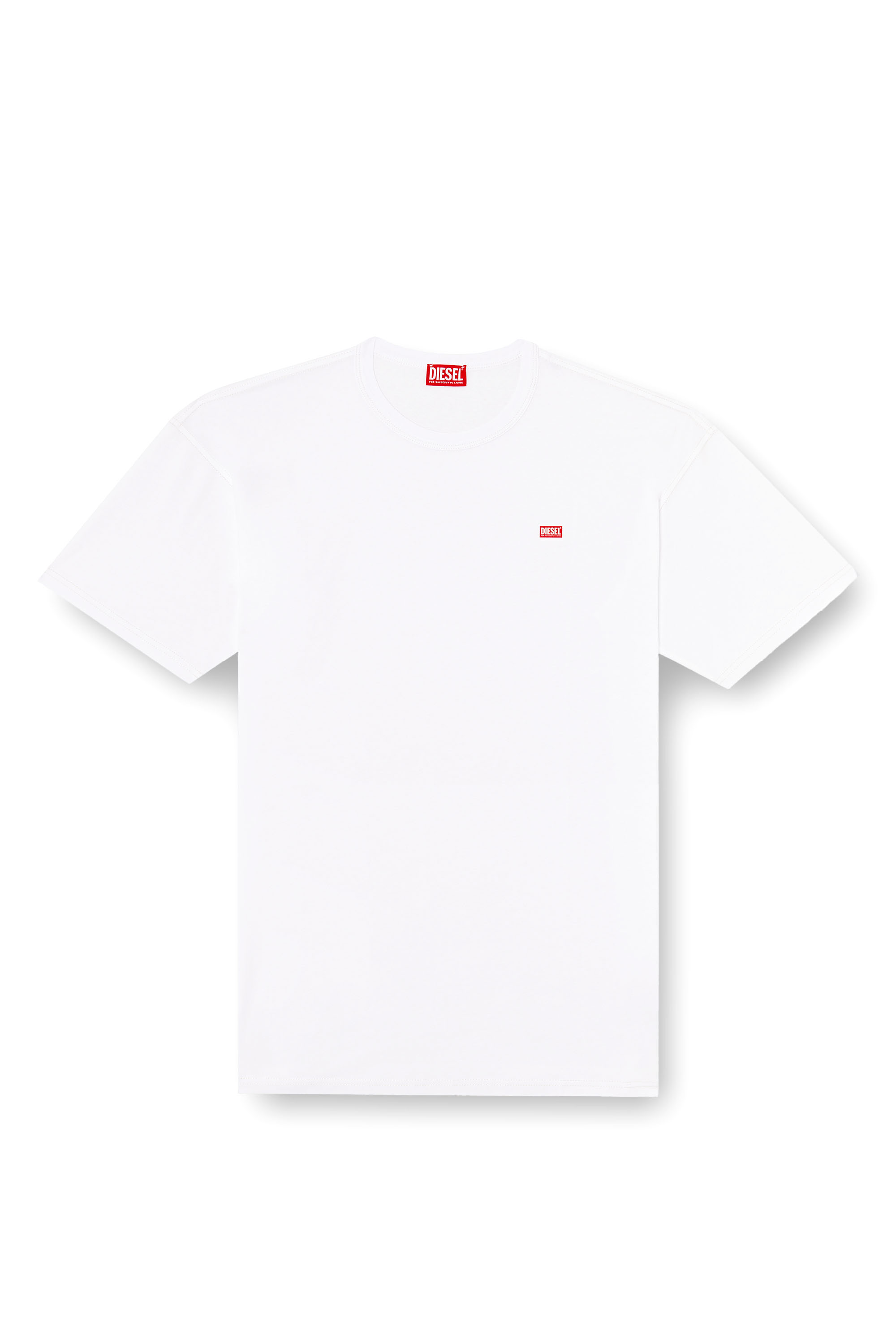 T-BOXT-R30, White Diesel - T-BOXT-R30, Man's T-shirt with small logo in White - 2