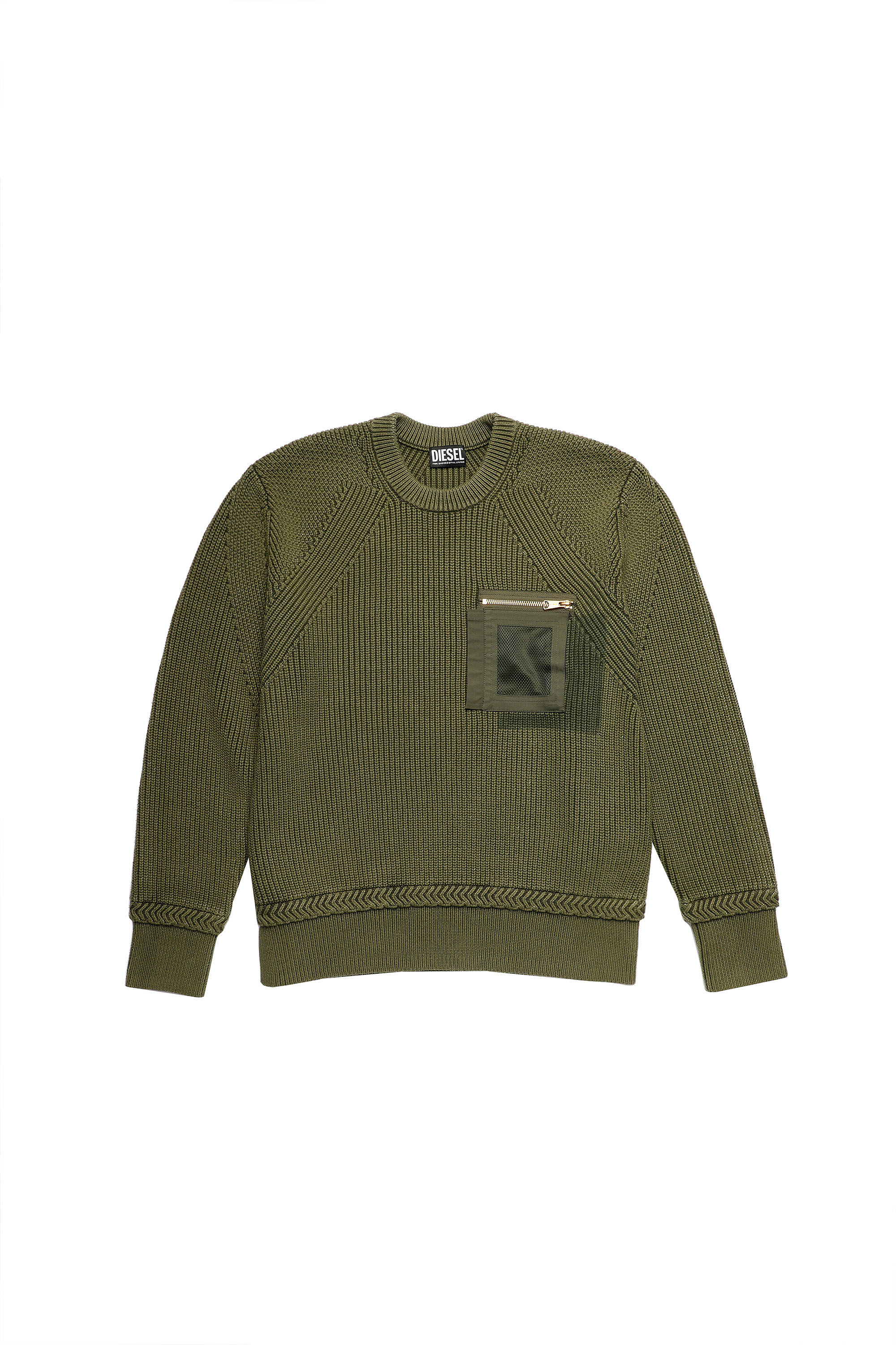K-MAINE, Olive Green - Knitwear