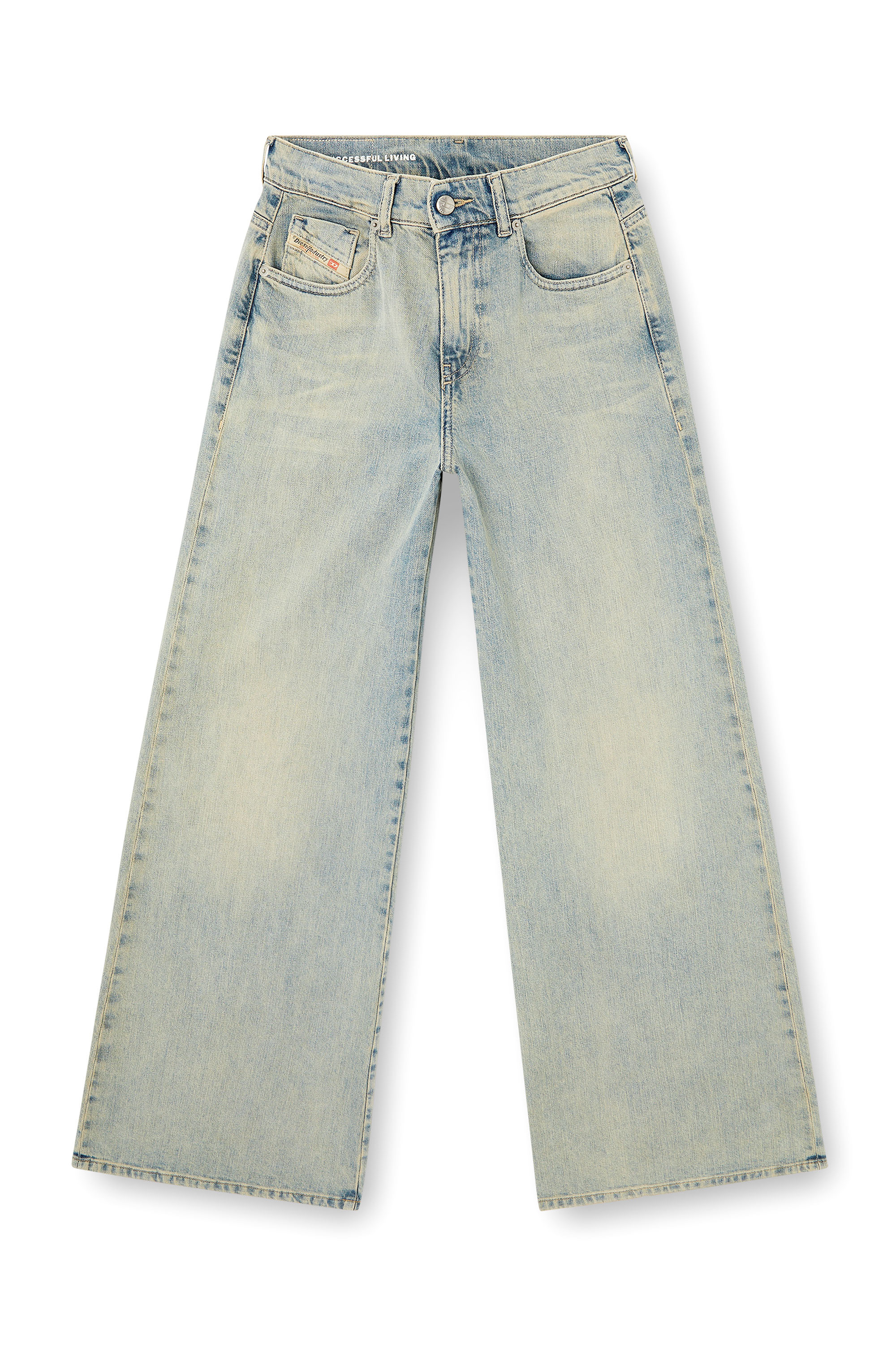 Diesel - Woman's Flare Jeans 1978 D-Akemi 09N33, Medium blue - 3