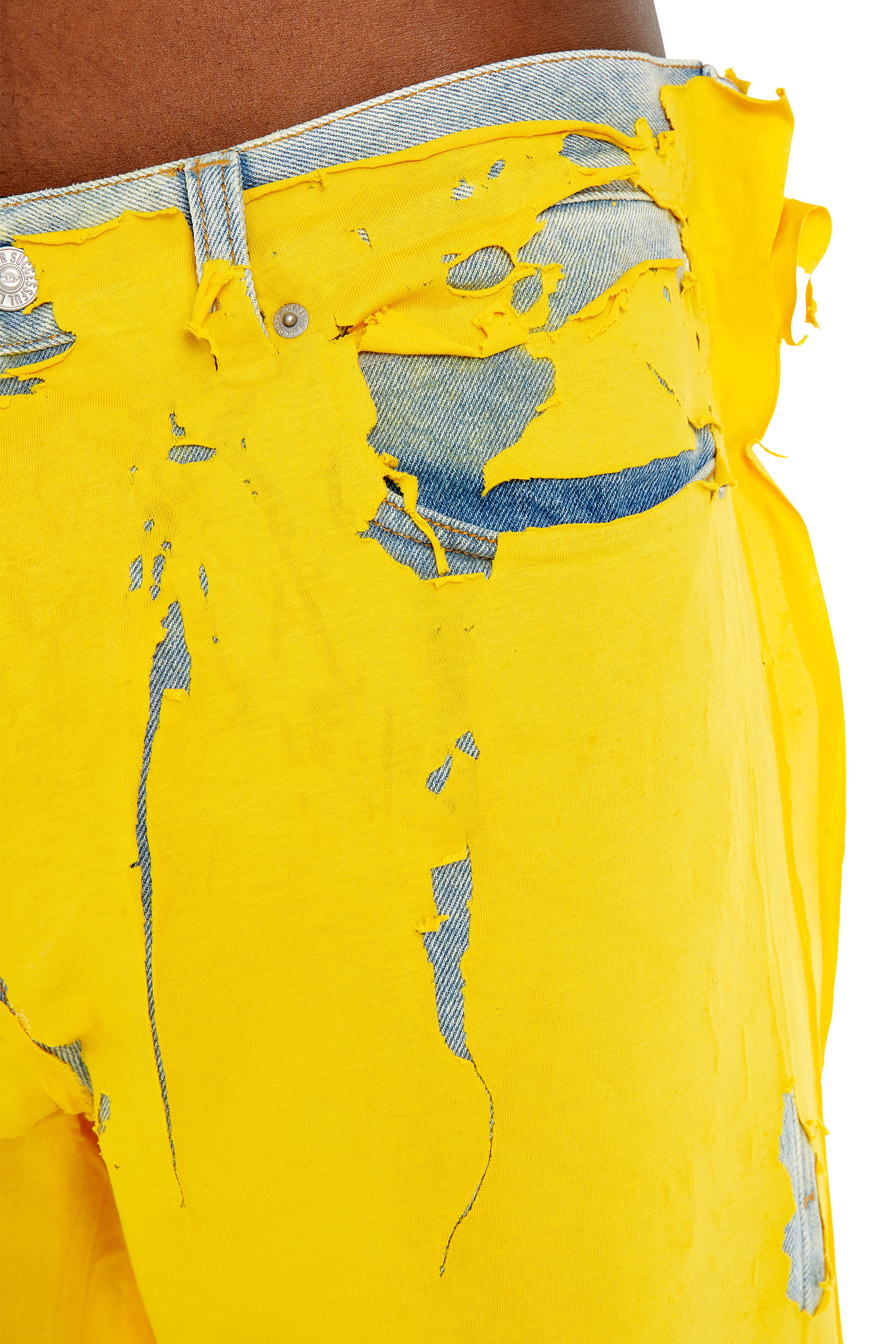 Diesel - 2010 D-Macs 007N8 Straight Jeans, Yellow - Image 4