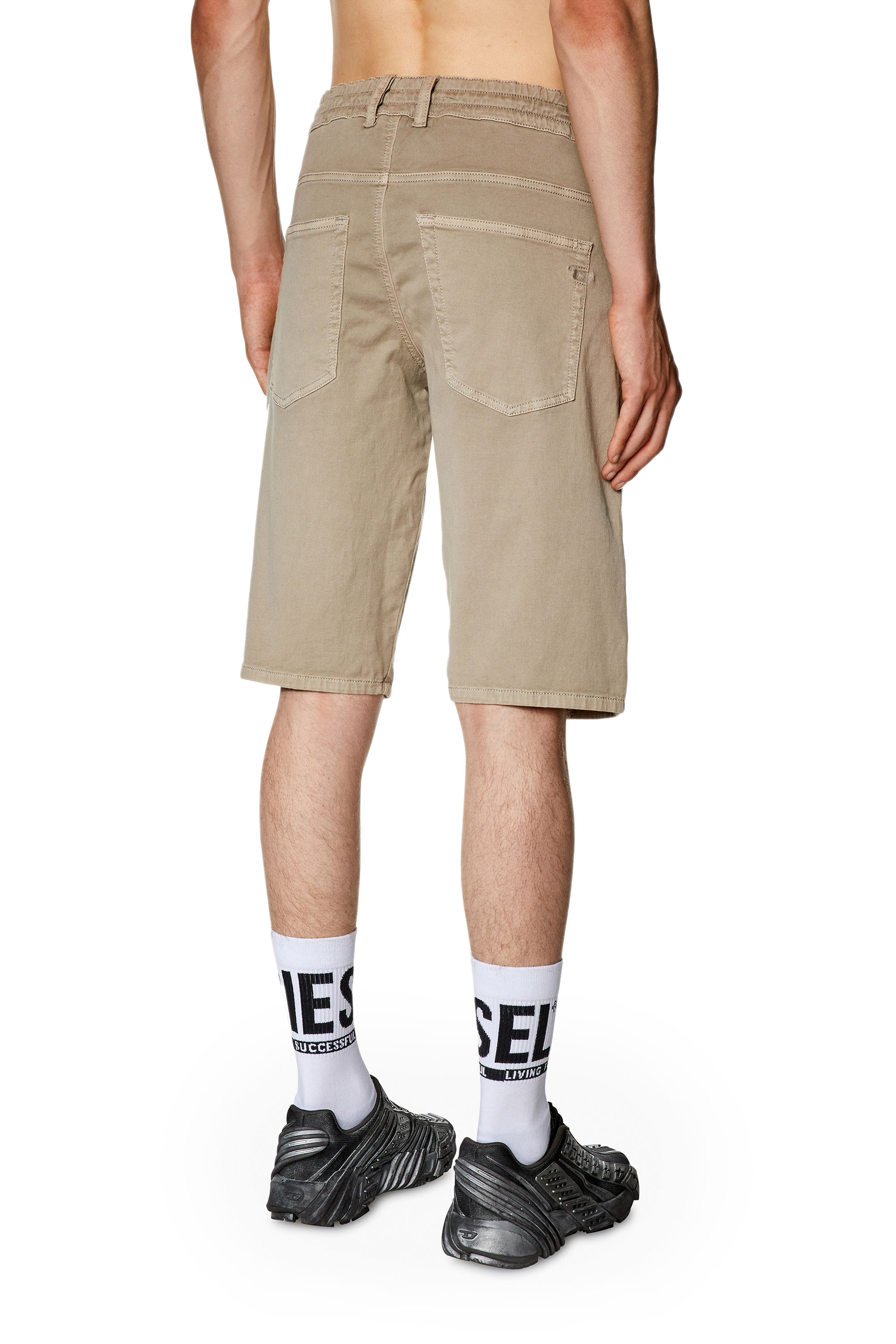 Diesel - D-KROOLEY-SHORT JOGG, Grey - Image 4