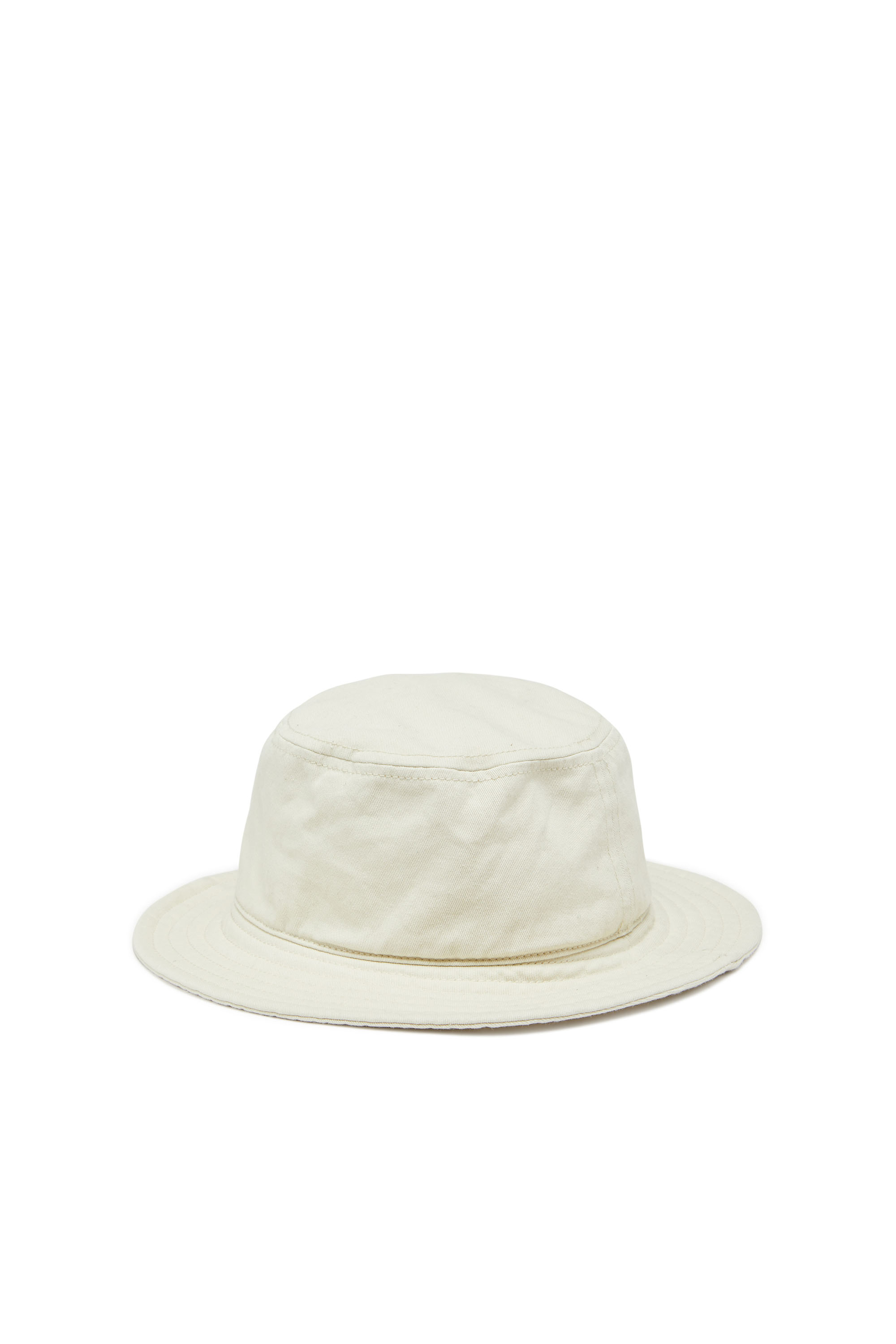 Diesel - C-FISHER-WASH, Man Bucket hat with tonal logo embroidery in White - Image 2