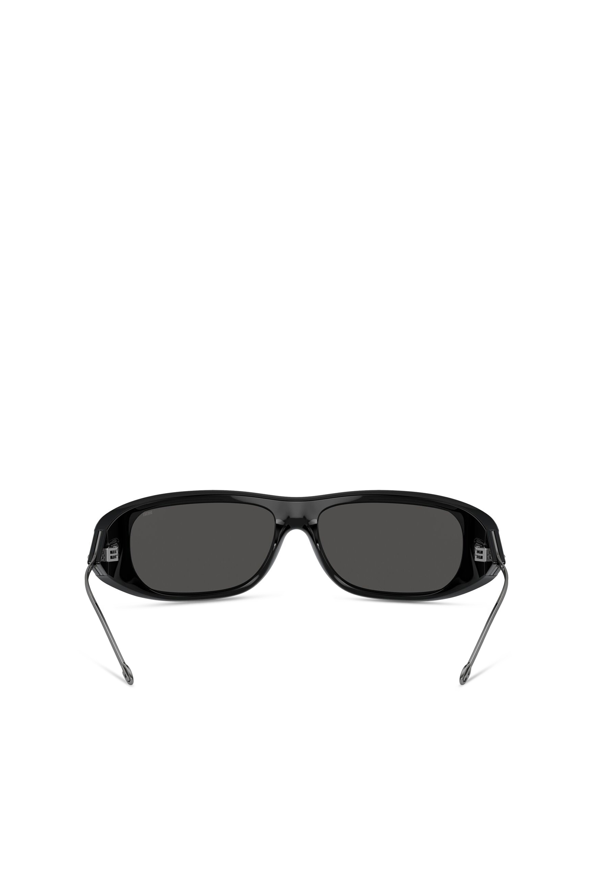 Diesel - 0DL3001 SIZE 61, Unisex's Wraparound style sunglasses in Black - 3