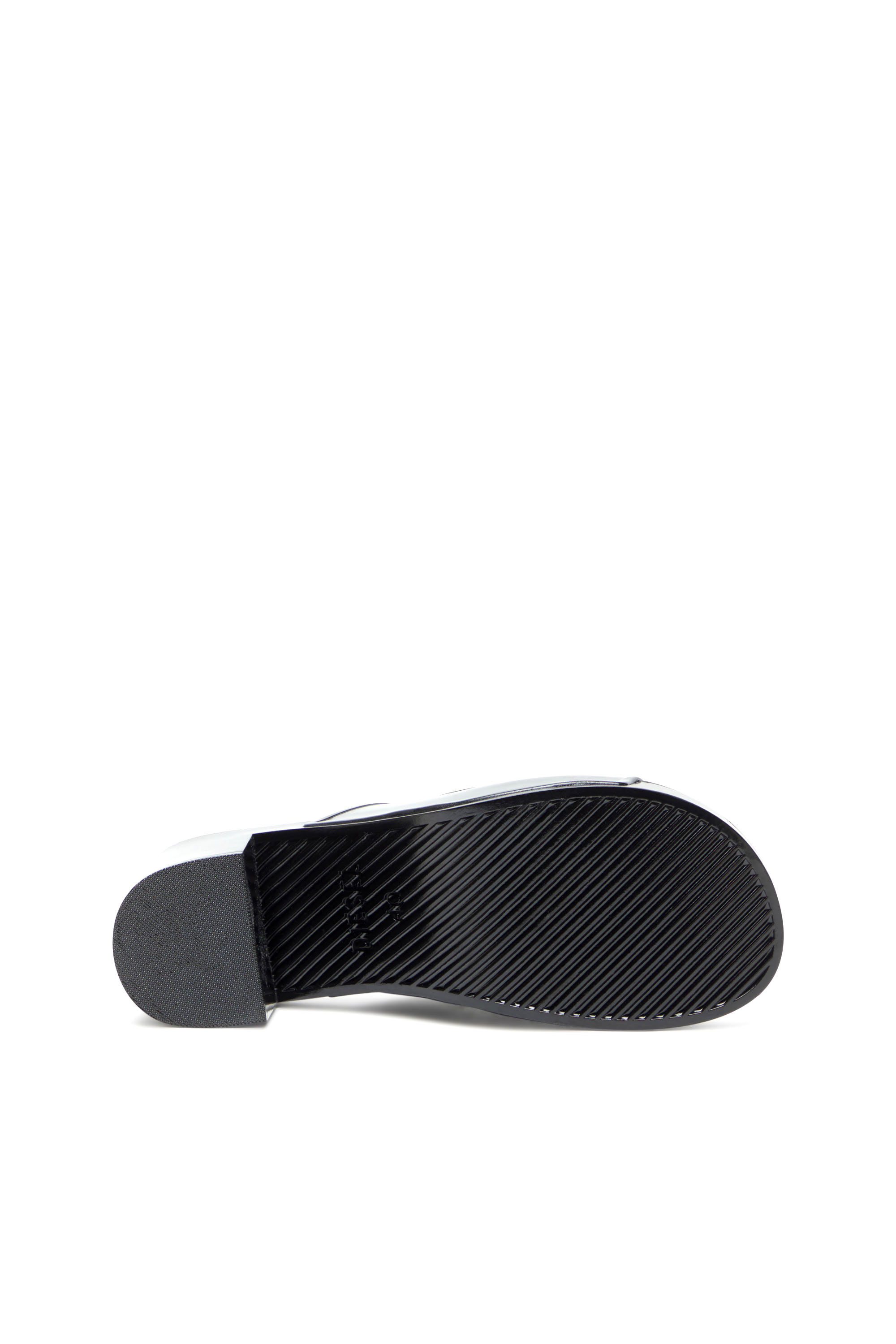 SA-BONNIE, Black Diesel - SA-BONNIE, Woman's Sa-Bonnie-Heeled rubber slides with cut-out logo in Black - 5