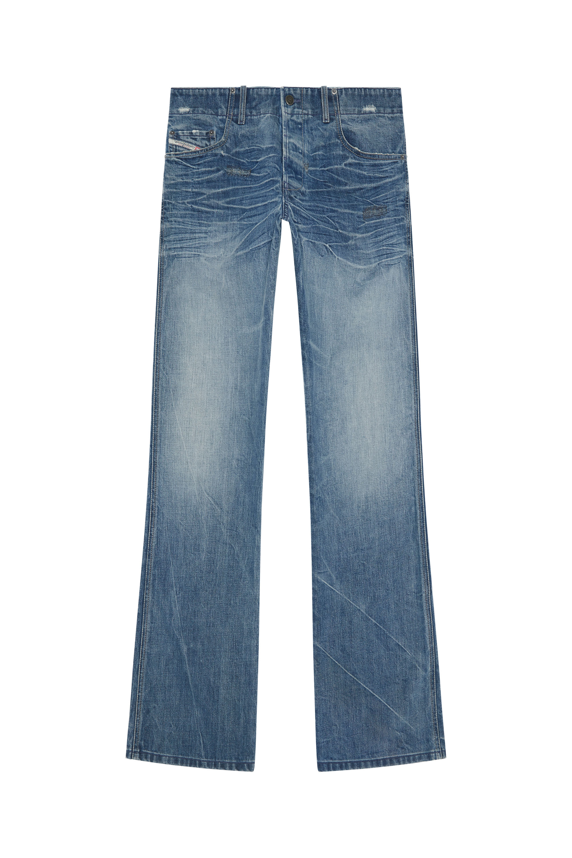 Diesel - D-Backler 09I01 Bootcut Jeans, Medium blue - Image 5