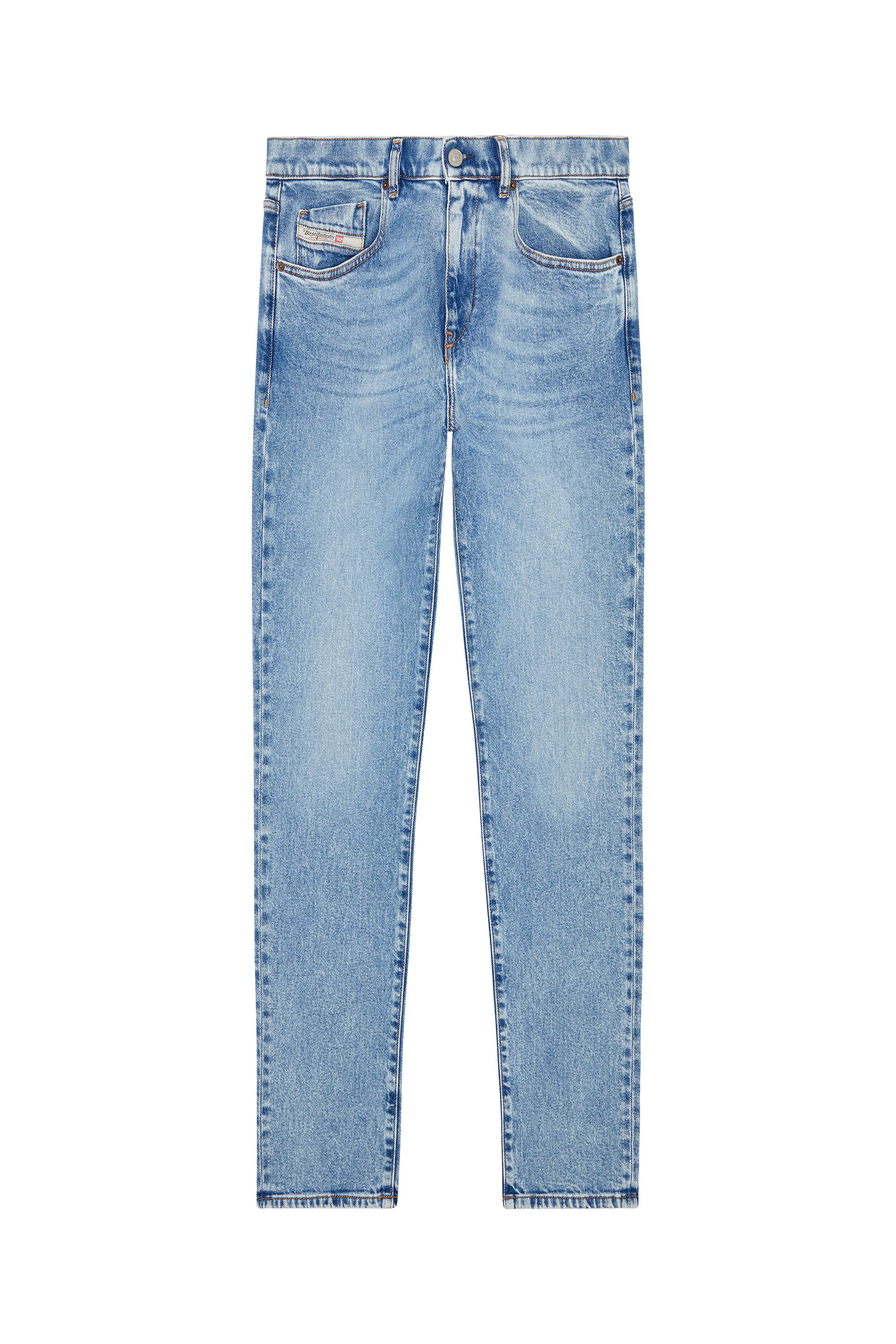 2019 D-Strukt 9B92L Slim Jeans, Light Blue