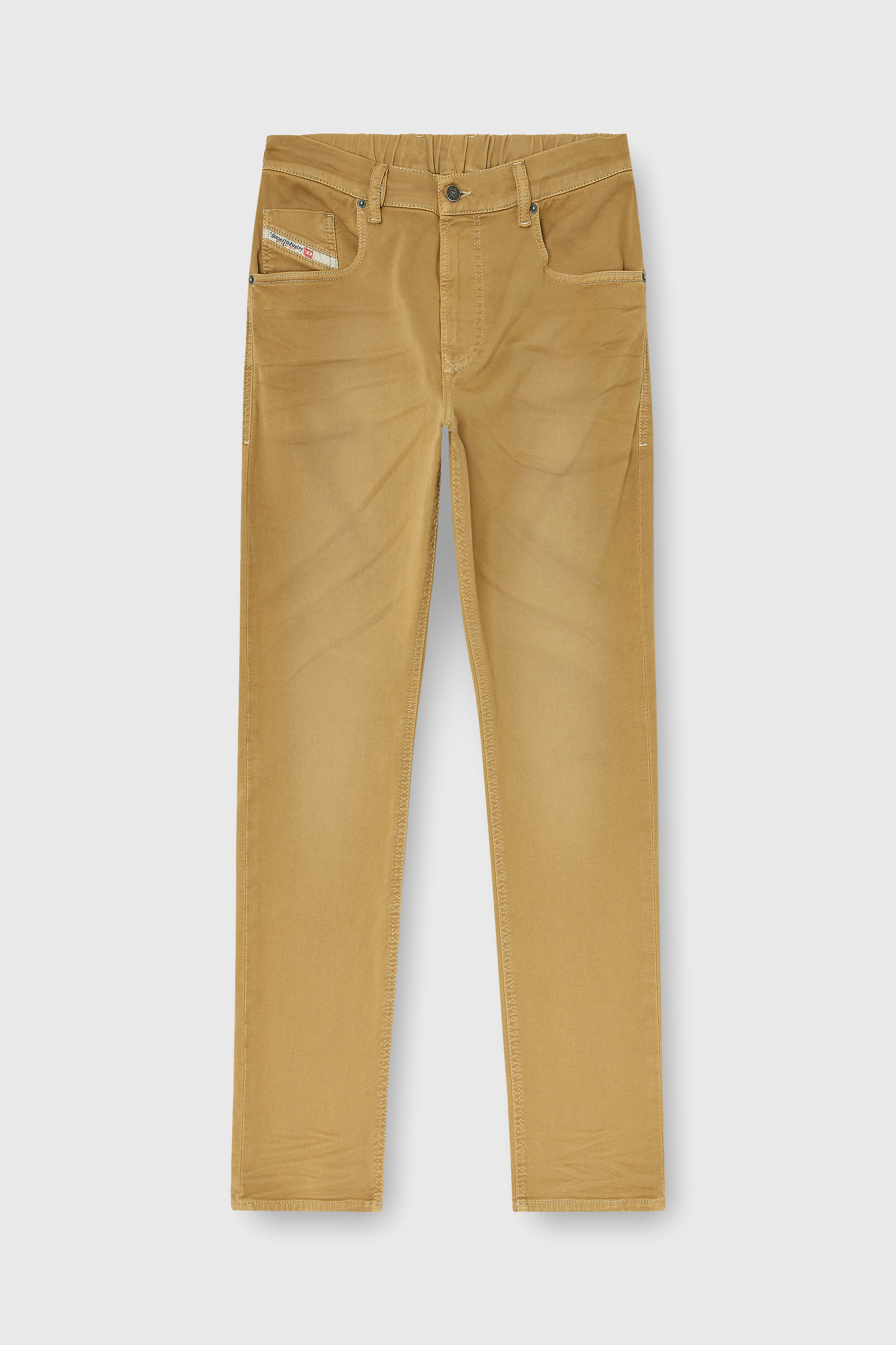 Diesel - Man's Regular 2032 D-Krooley-BW Joggjeans&reg; 0670M, Dark Beige - 2