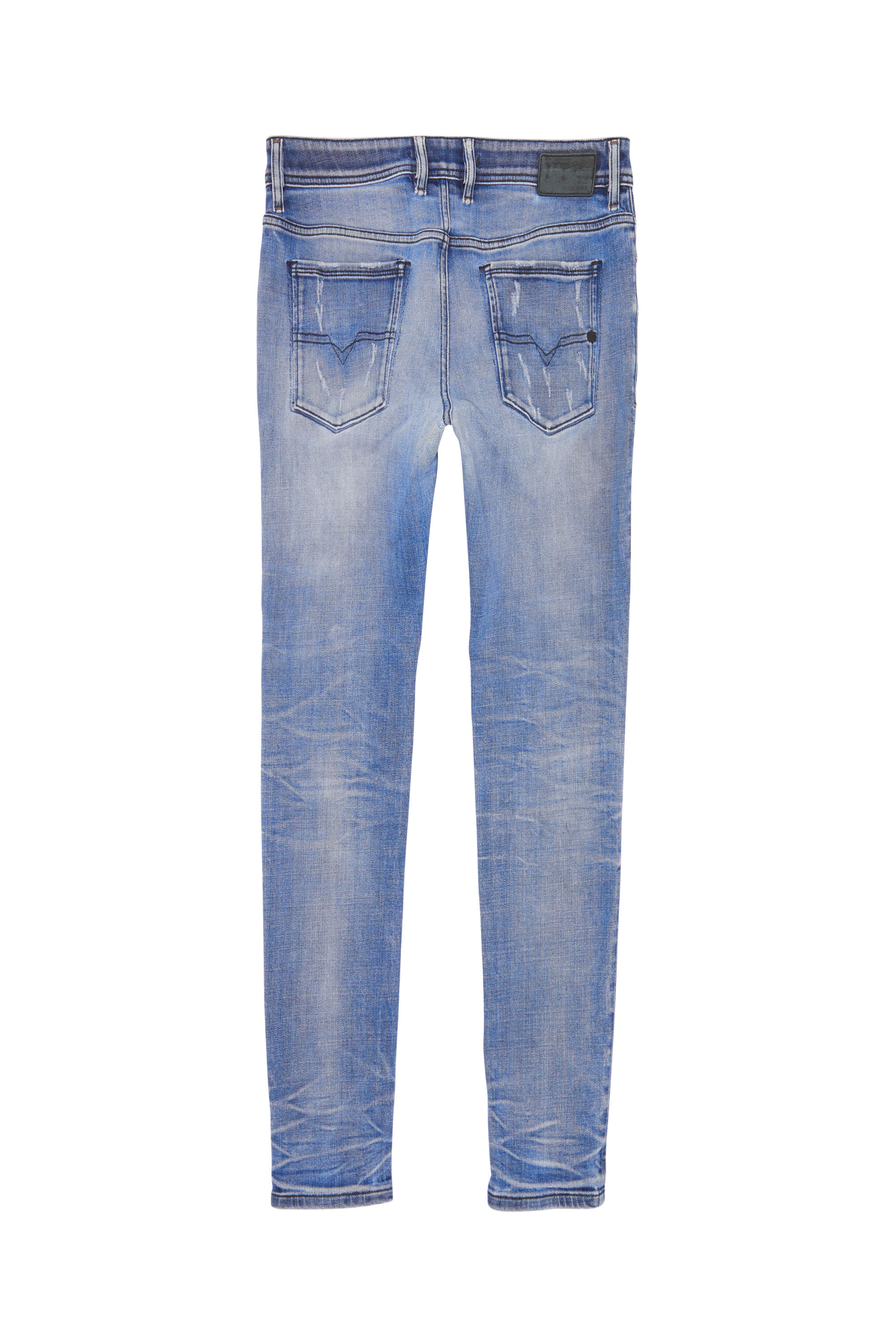 SLEENKER, Light Blue Diesel - SLEENKER, Man's Diesel Man - Jeans Black/Dark grey in Light Blue - 2