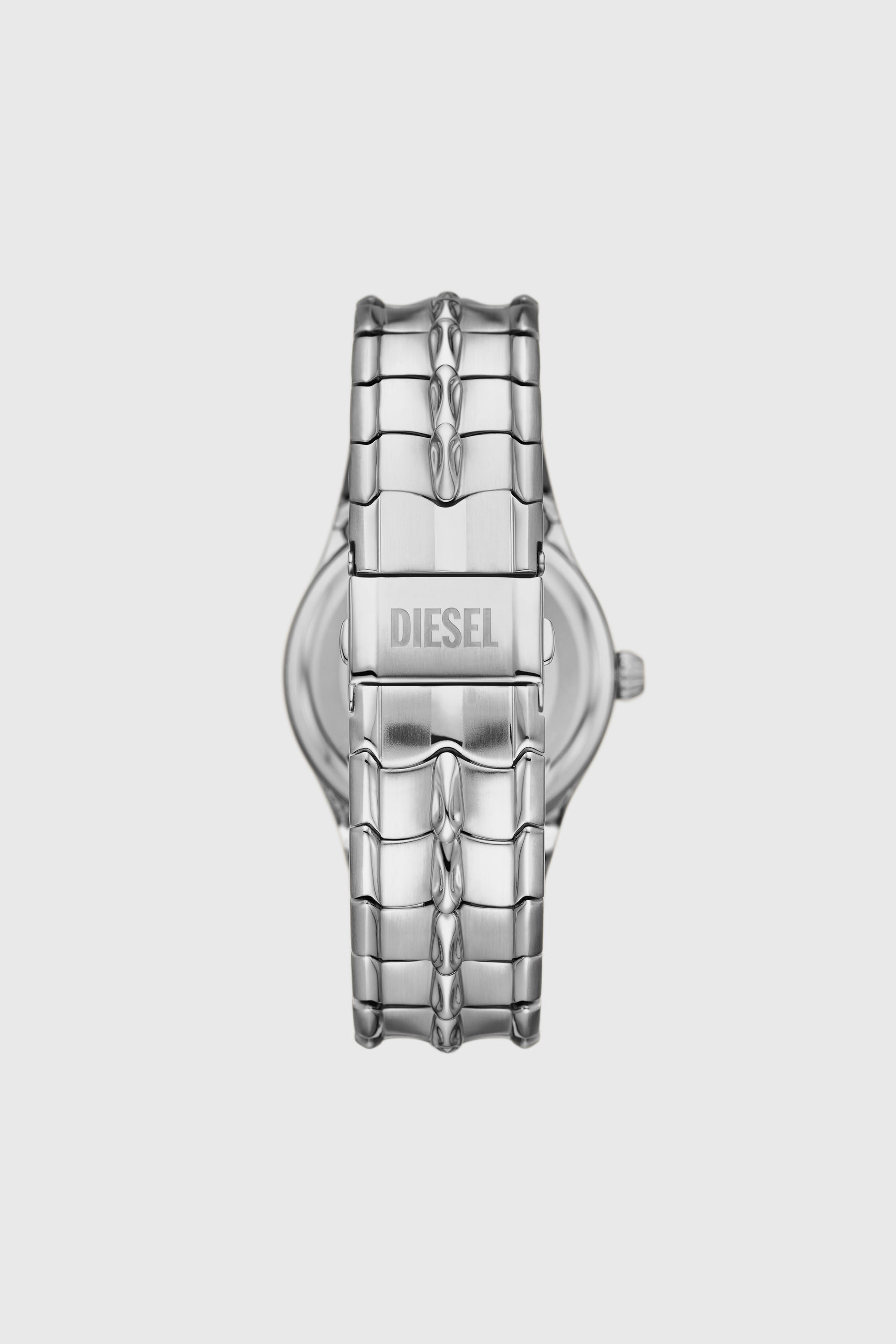 Diesel - DZ2185, Man's Vert Three-Hand Date Stainless Steel Watch in Silver - 2