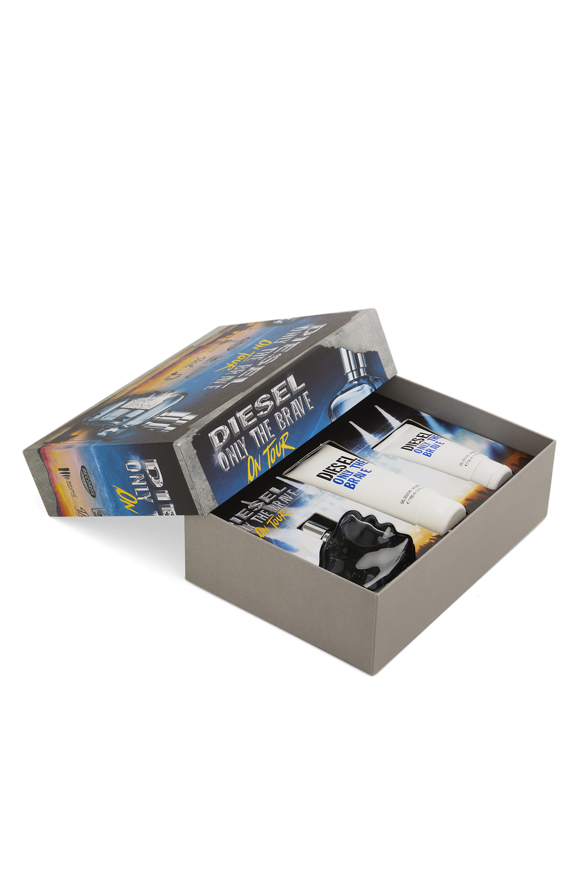 Diesel - ONLY THE BRAVE 75 ML GIFT SET, Man's Only The Brave Gift set in Azure - 2