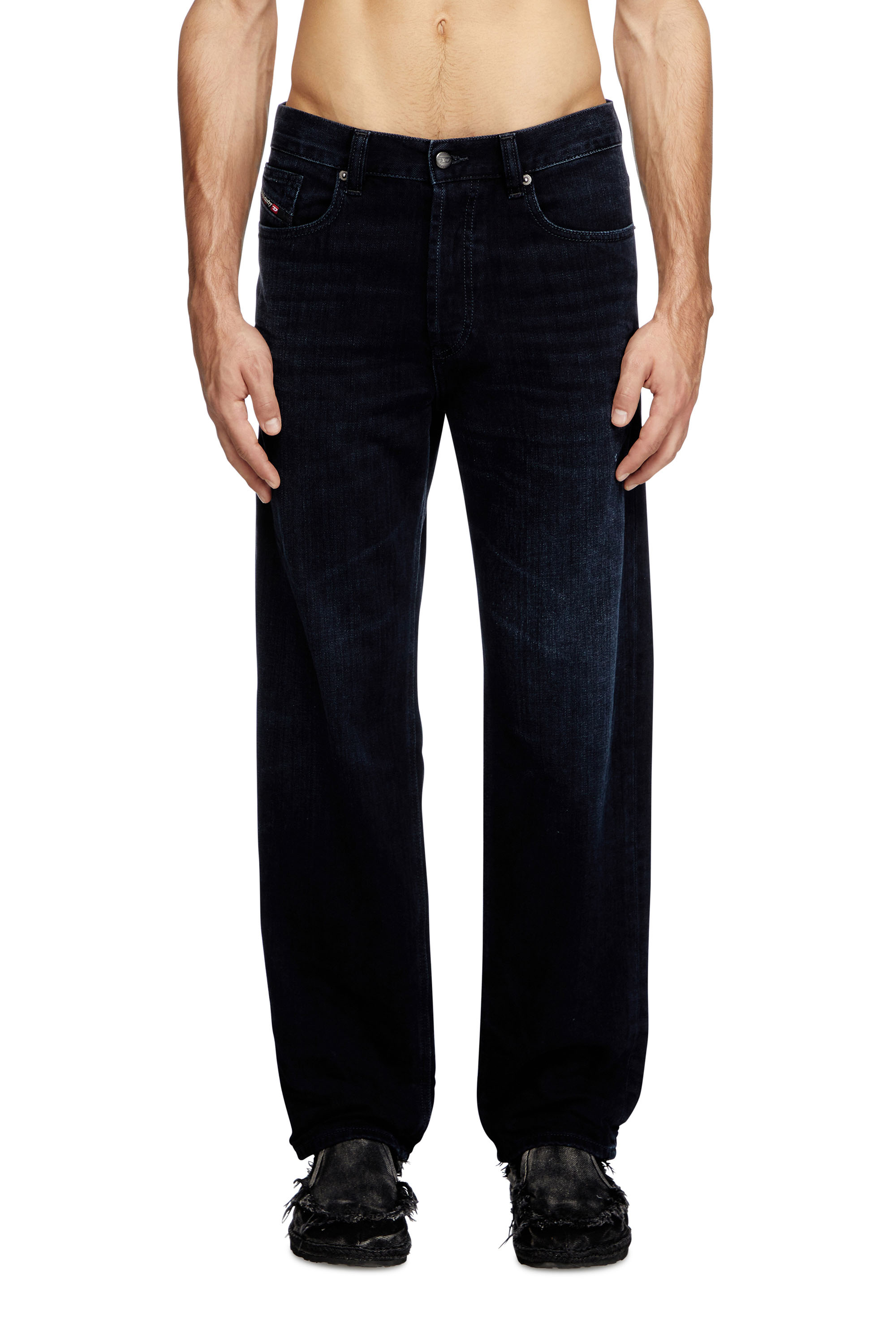 Diesel - Man's Regular Jeans 2010 D-Macs 09L54, Dark Blue - 2