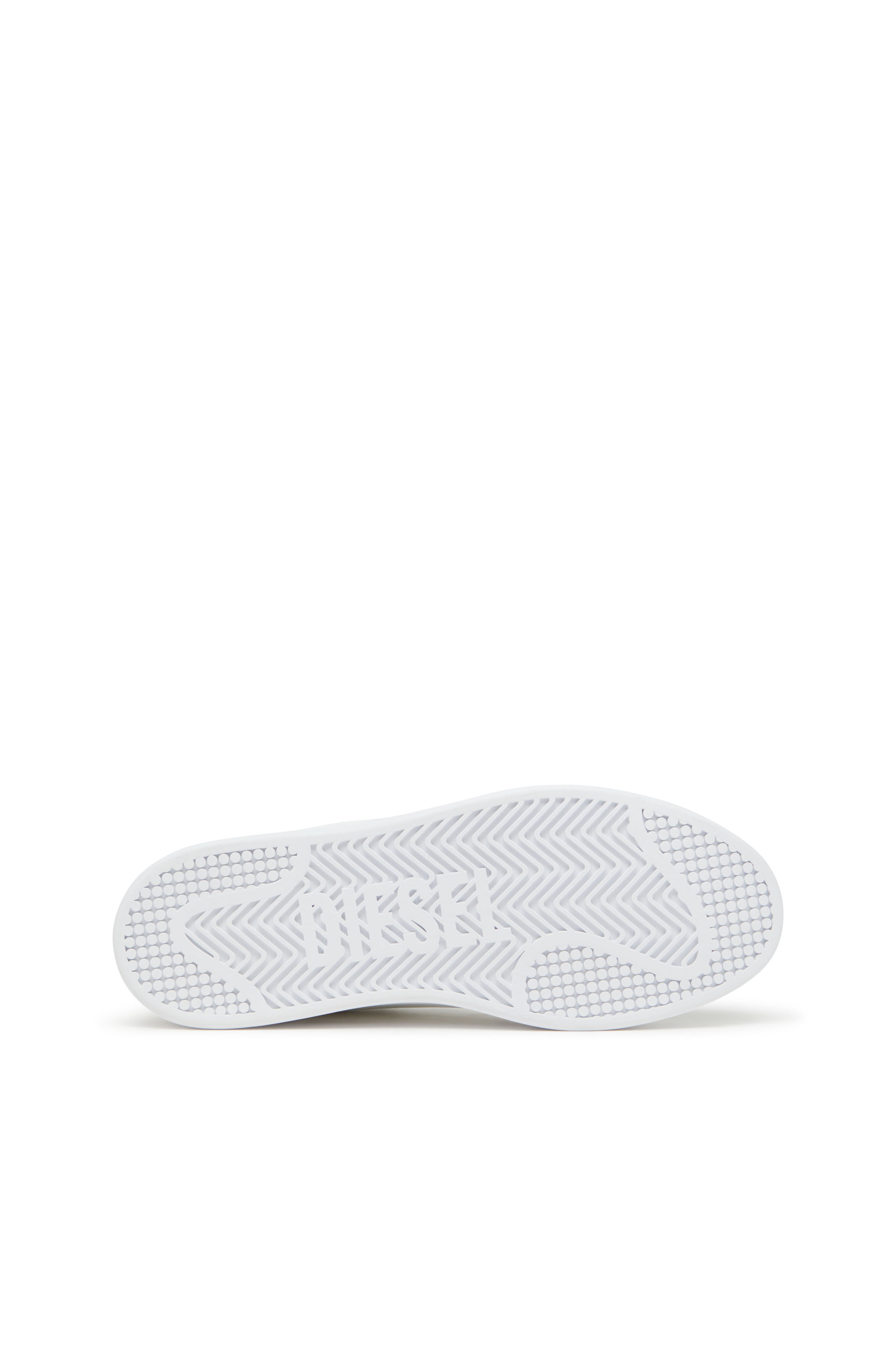 Diesel - S-DAKOTA LOW W, Woman's S-Dakota-Leather sneakers with perforated logo in White - 5