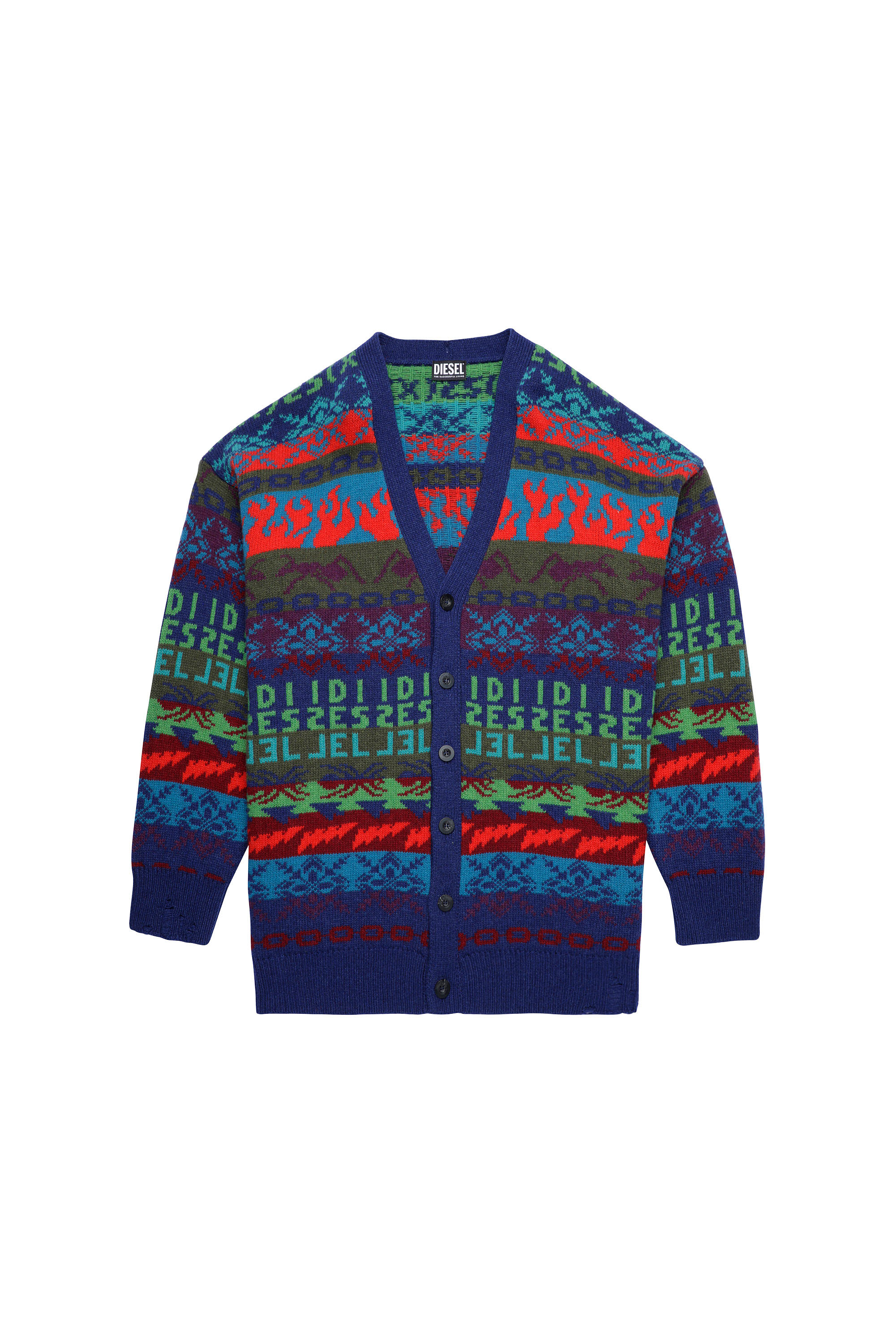 K-HENDERSON, Green/Blue - Knitwear