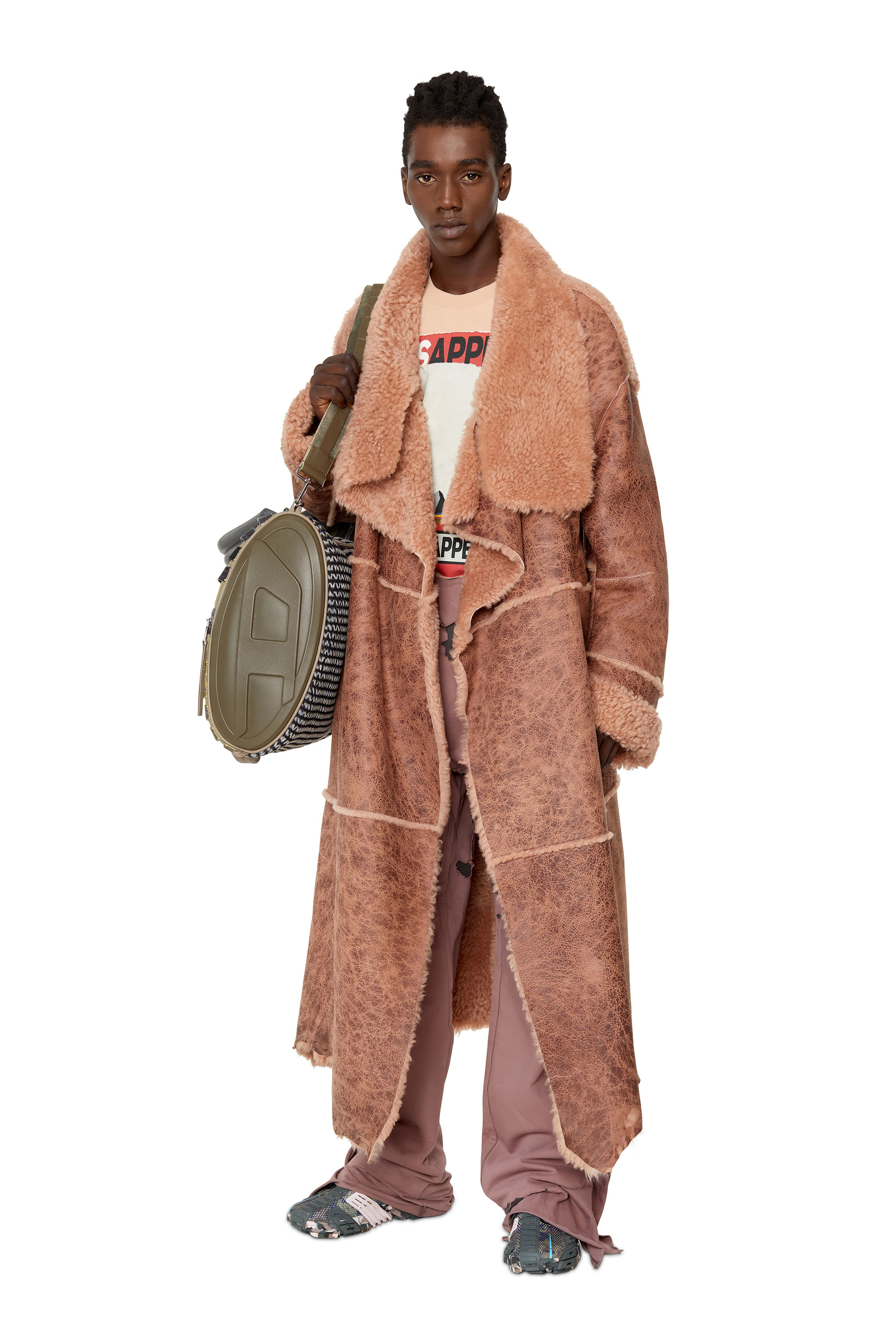 Diesel - ODD DUFFLE TP, Brown - Image 6