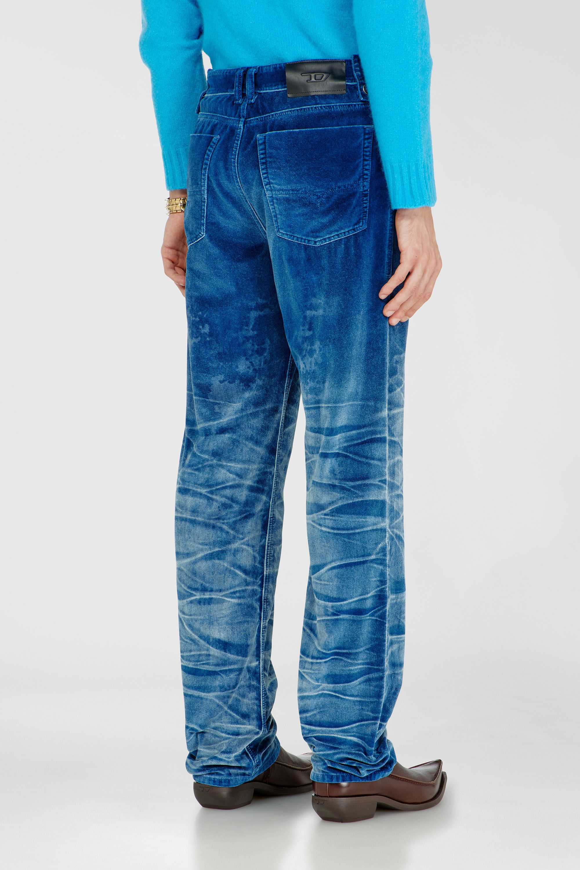 Diesel - Man's Regular Jeans 1991 D-Voeed 003PF, Dark Blue - 5