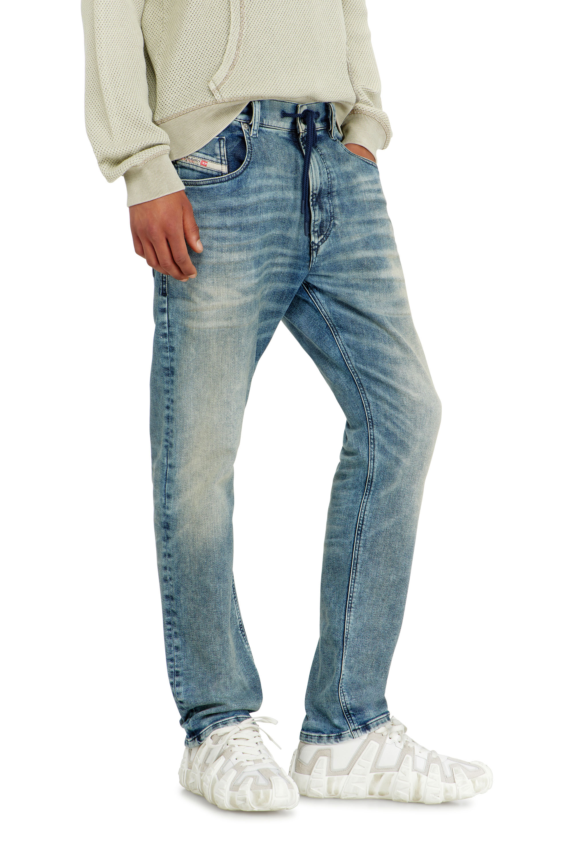 Diesel - Man's Regular 2032 D-Krooley Joggjeans&reg; 09N63, Light Blue - 5