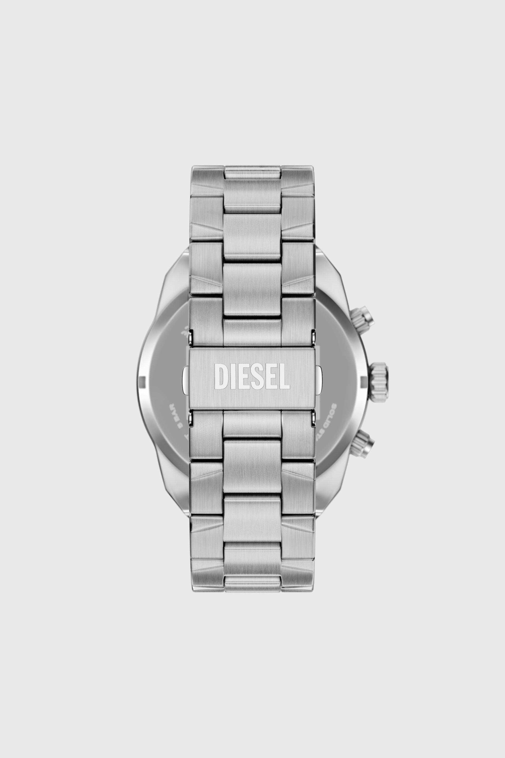 Diesel - DZ4712 WATCH, Man's Spiked stainless steel watch in Silver - 2
