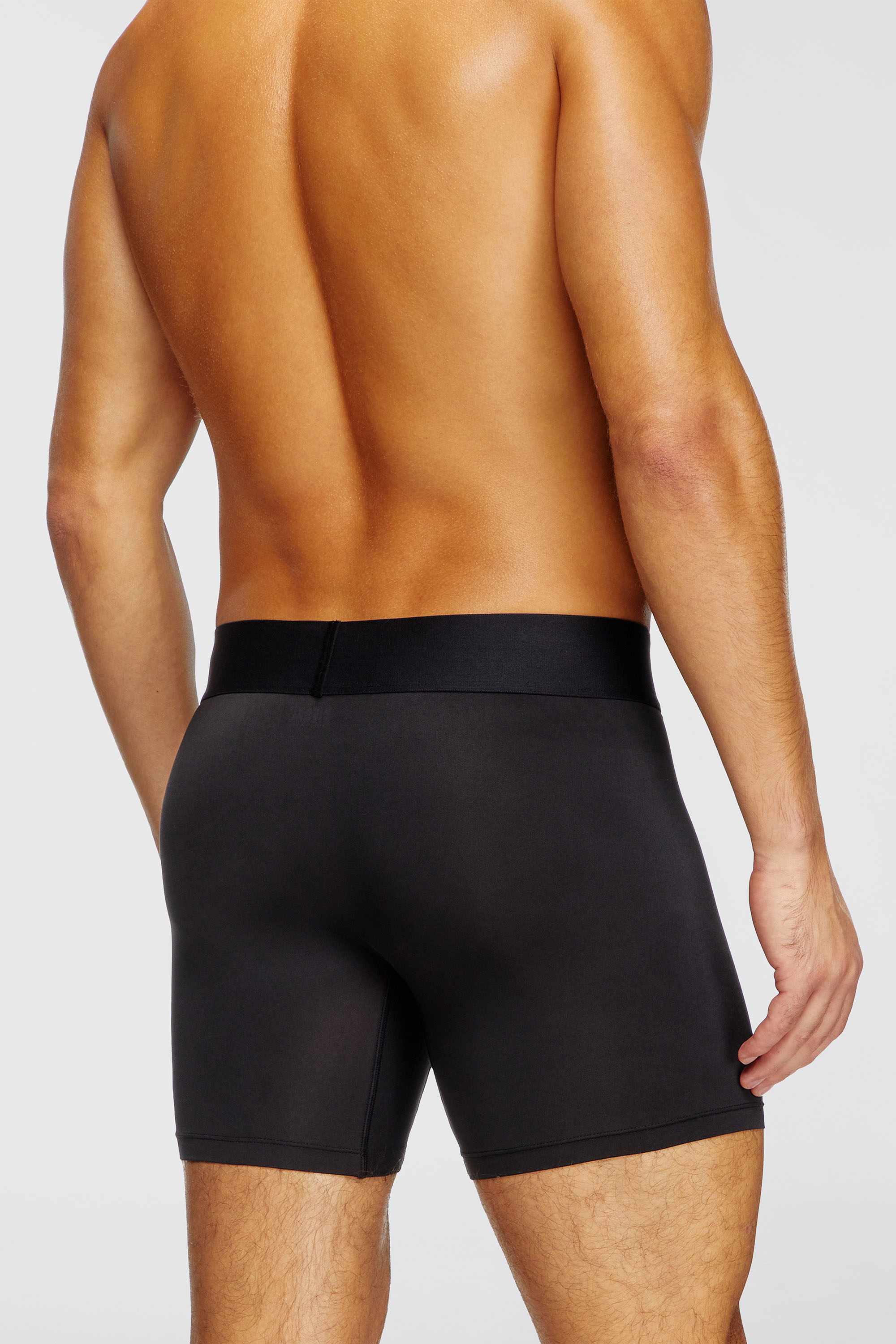 Diesel - MAX-D-POP-3PACK-55, Man's Three-pack boxer briefs in microfibre in Black - 4
