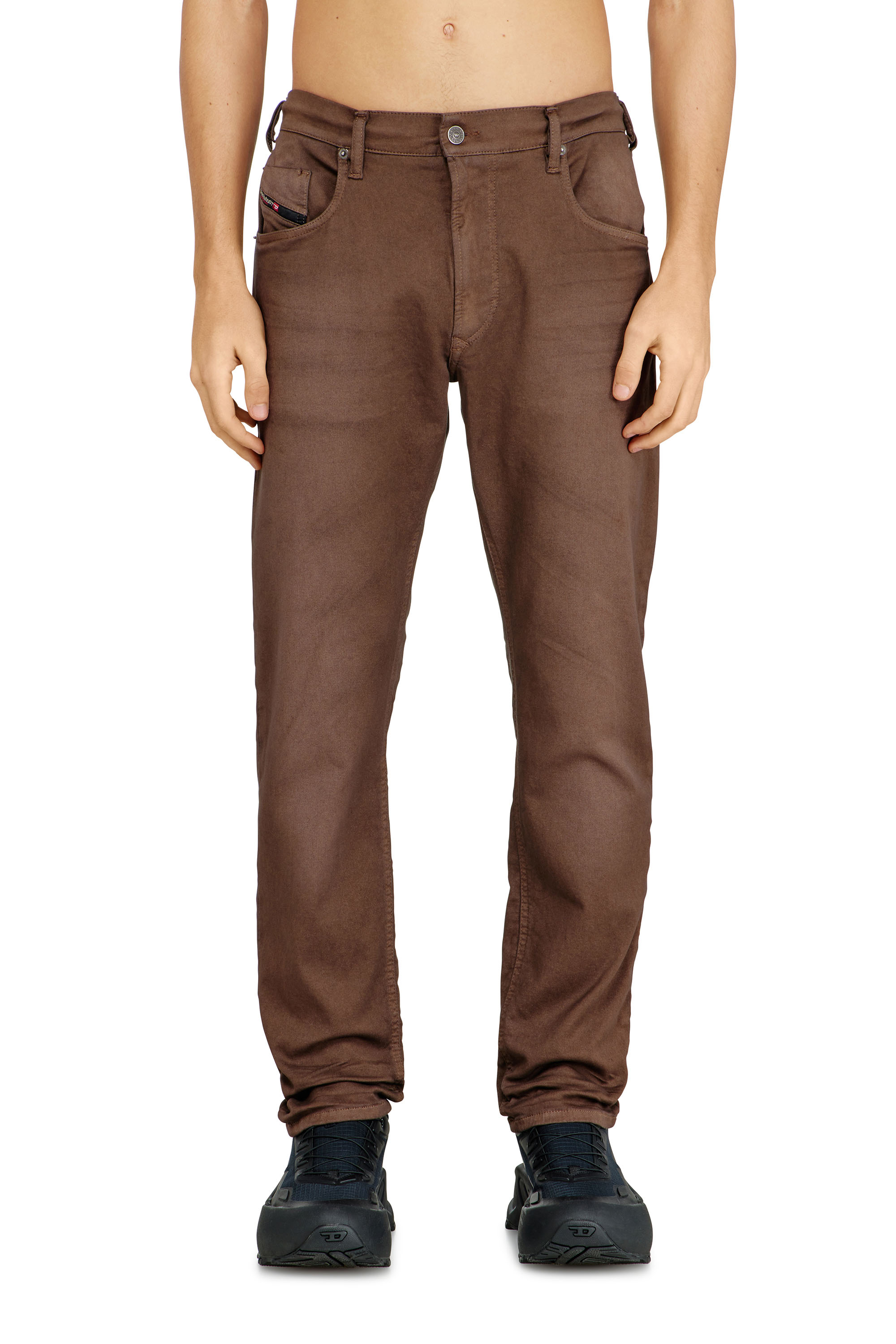 Diesel - Man's Regular 2032 D-Krooley-BW Joggjeans&reg; 0670M, Brown - 1