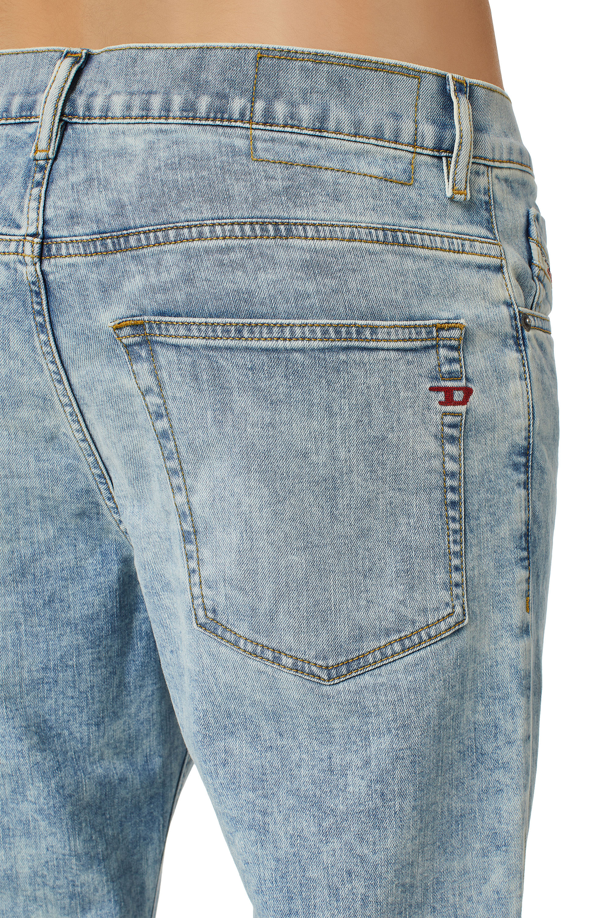 Diesel - 2005 D-Fining 0GDAM Tapered Jeans, Light Blue - Image 5