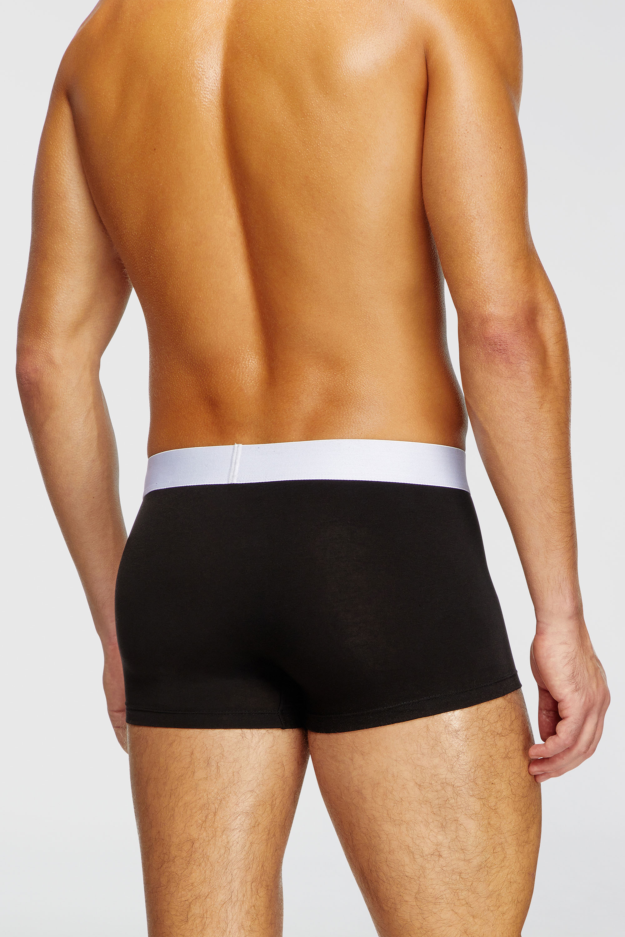 Diesel - DAMIEN-D-POP-3PACK-40, Man's Three-pack boxer briefs in stretch cotton in Black - 4