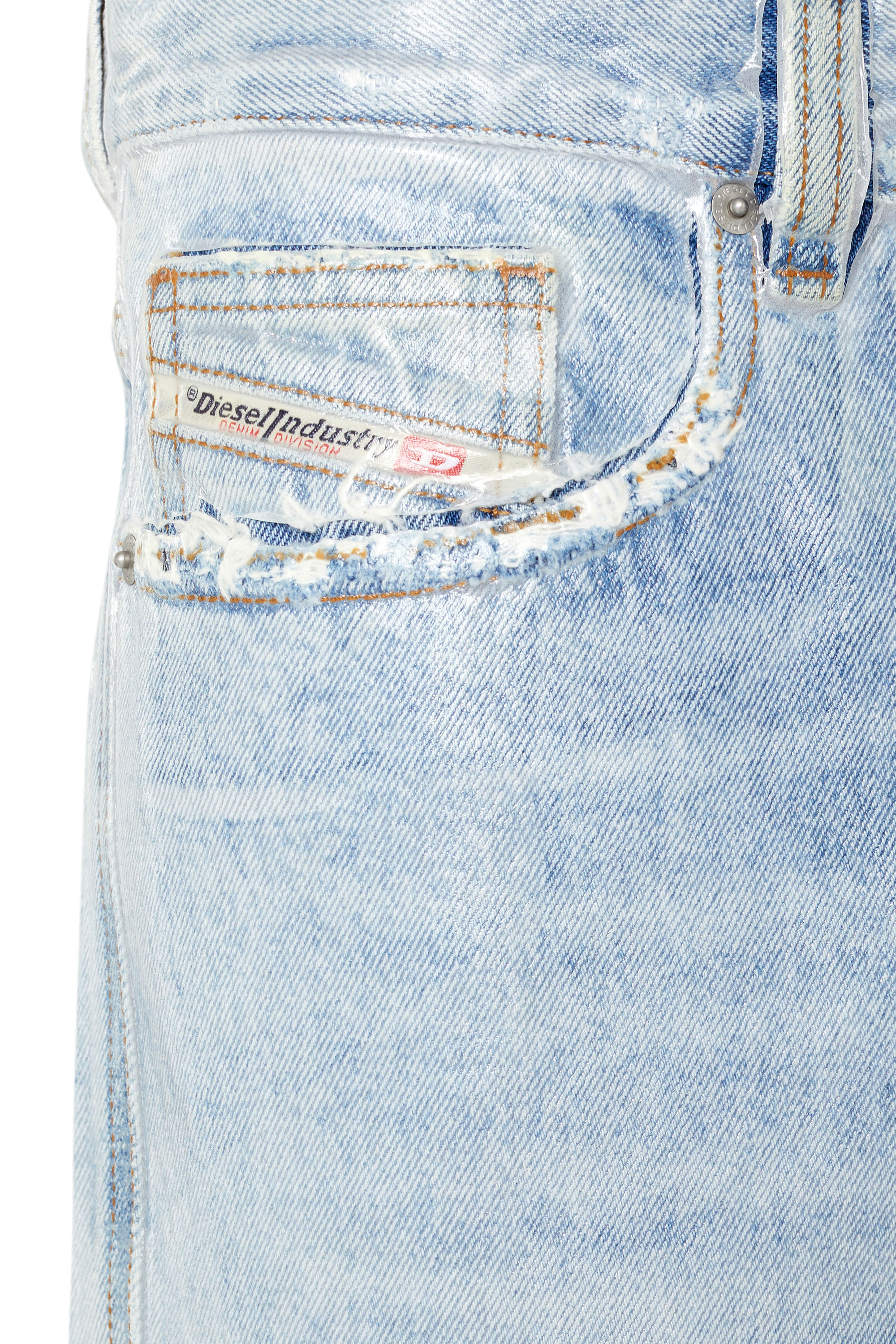 Diesel - 2010 D-Macs 007H8 Straight Jeans, Light Blue - Image 4