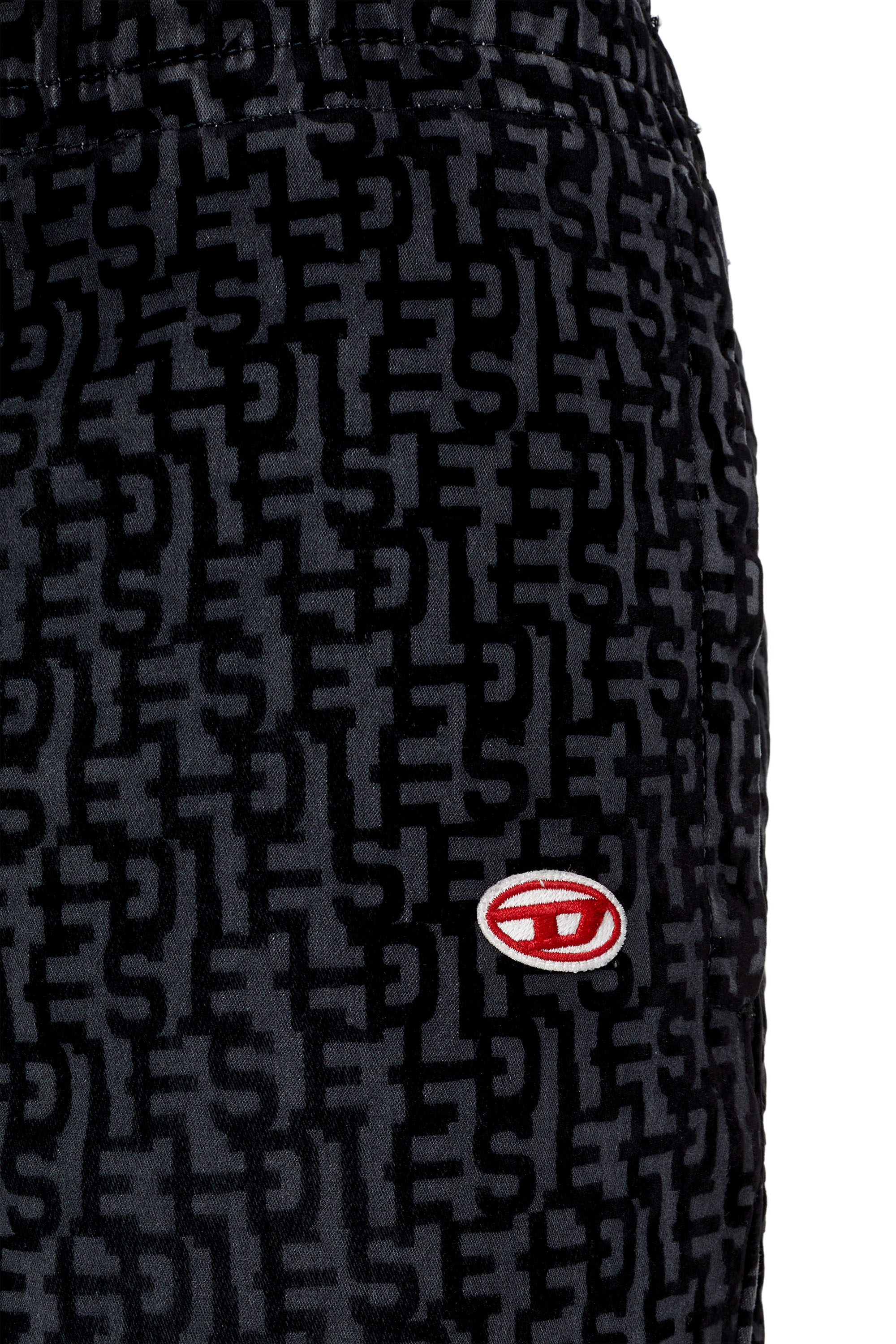 Diesel - D-Lab Track Denim 068AW Tapered, Black/Dark grey - Image 3