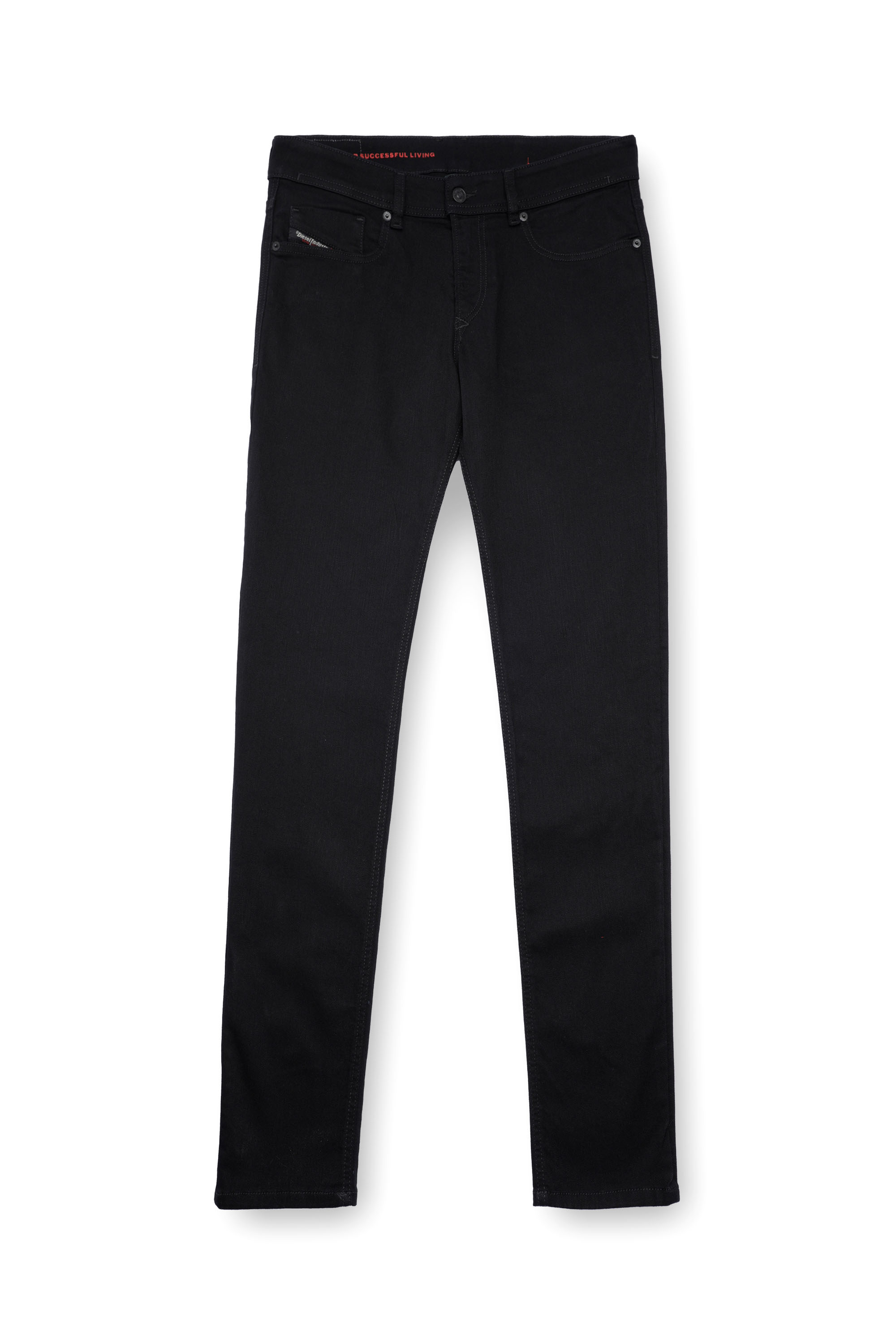Diesel - Skinny Jeans 1979 Sleenker 09C51, Black/Dark grey - Image 5