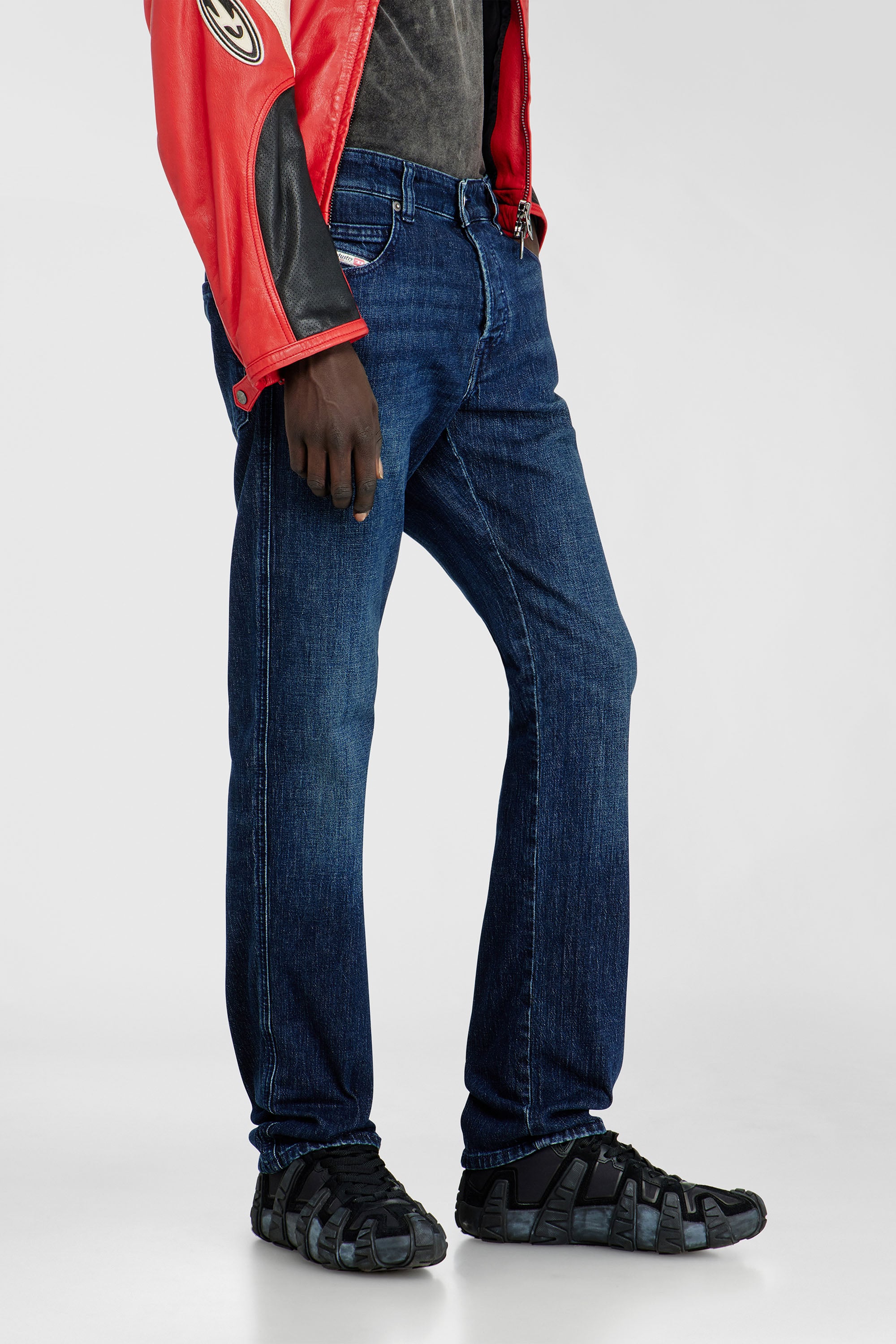 Diesel - Man's Slim Jeans 1993 D-Vyl 0DBED, Dark Blue - 7