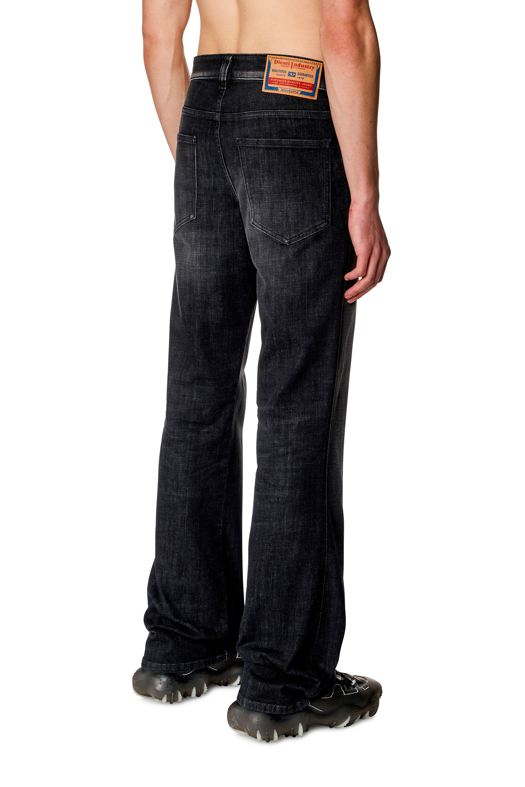 Diesel - Bootcut Jeans 1998 D-Buck 09H34, Black/Dark grey - Image 3