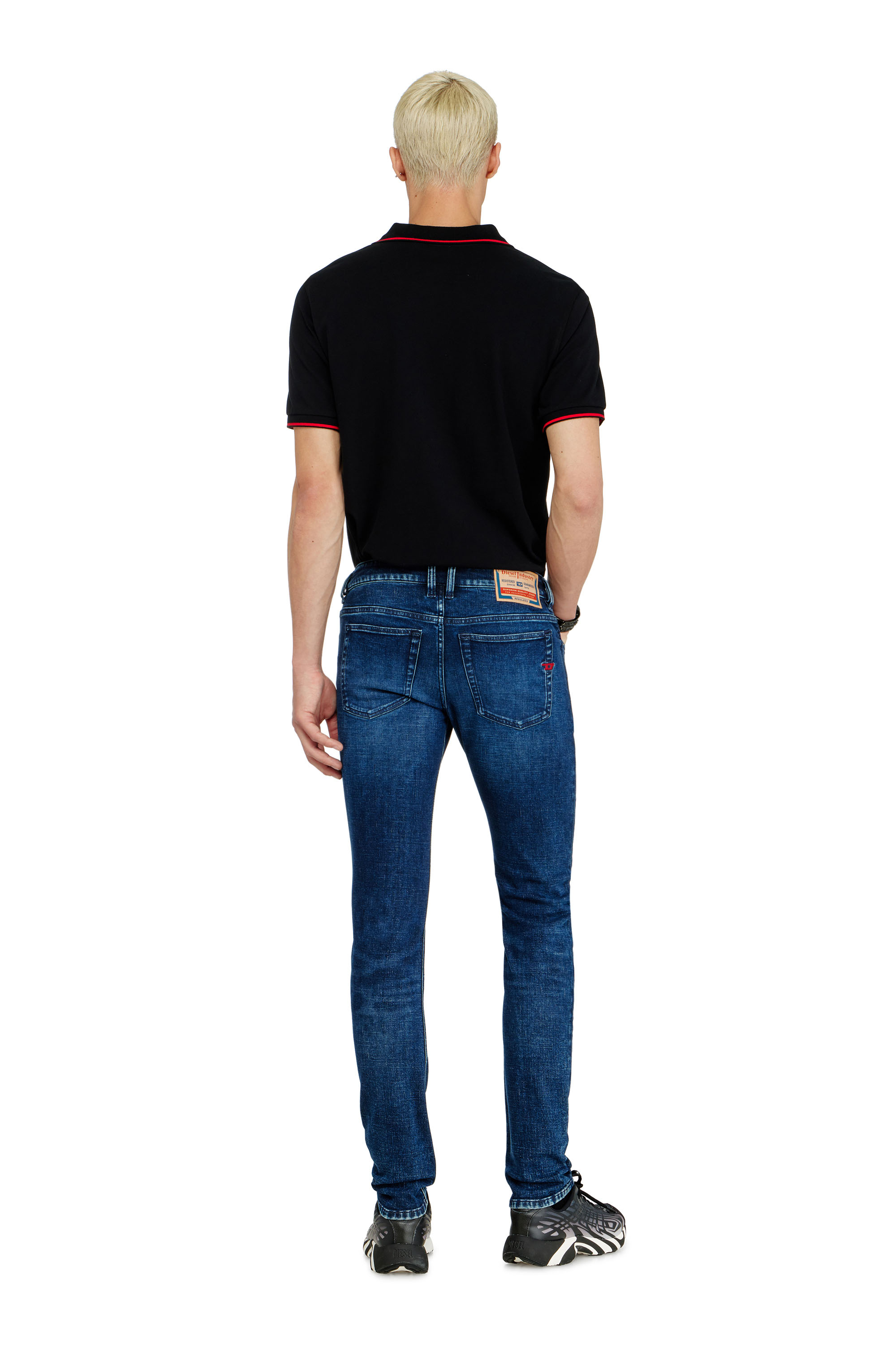 Diesel - Man's Skinny Jeans 1979 Sleenker 0KBBD, Dark Blue - 4
