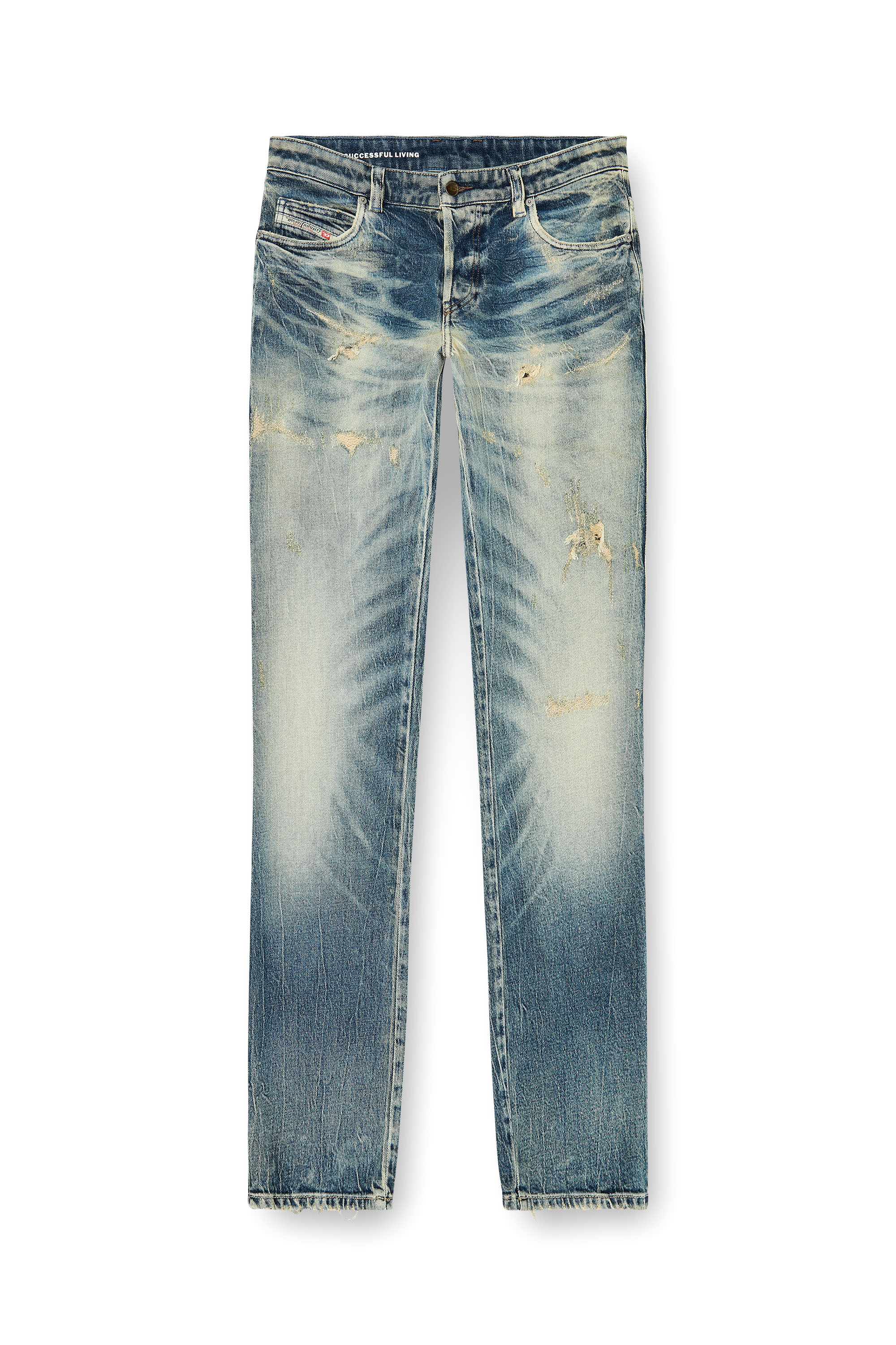 Diesel - Man's Slim Jeans 1993 D-Vyl 09P34, Medium blue - 3