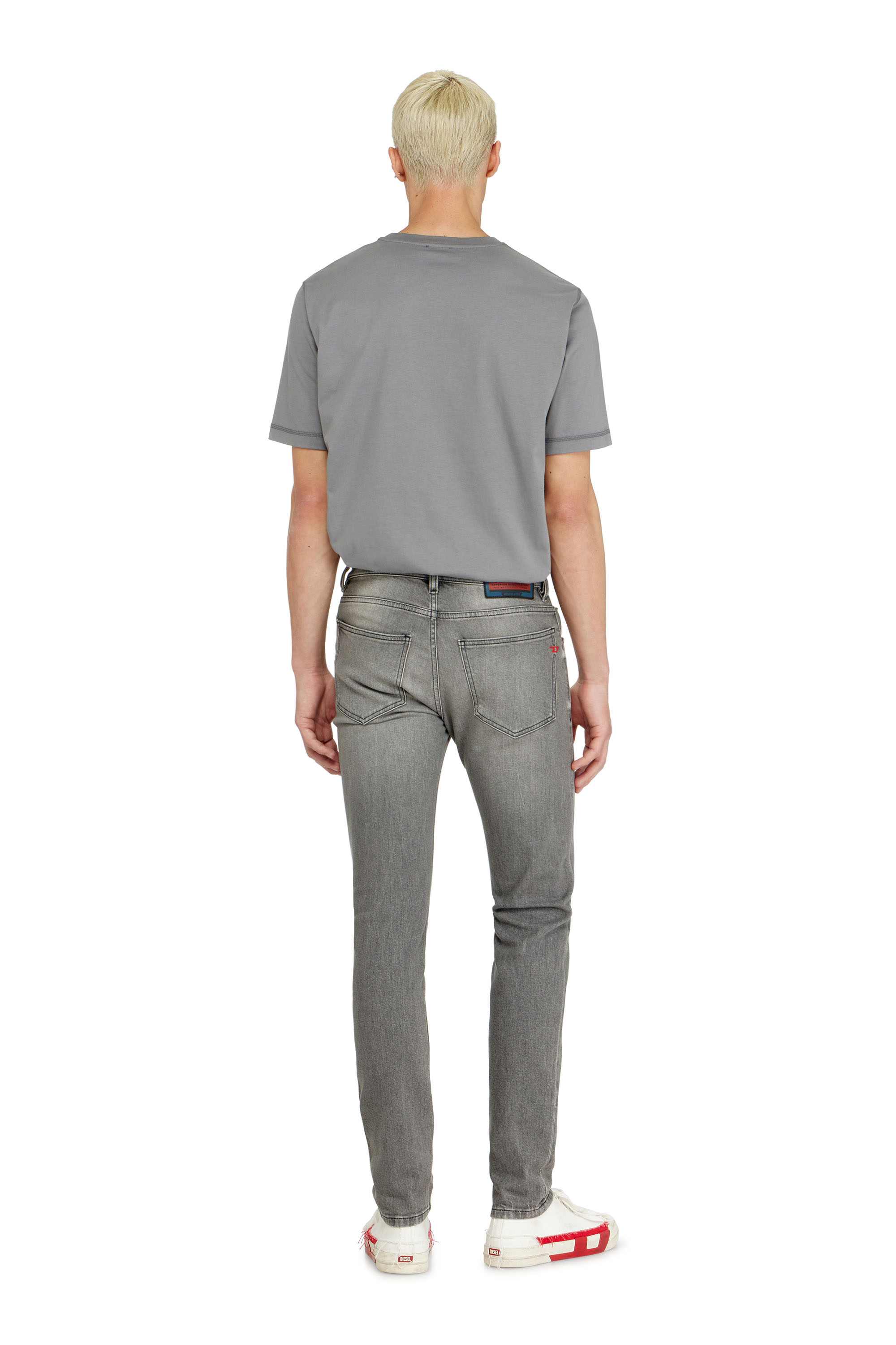 Diesel - Man's Slim Jeans 2019 D-Strukt 0KBBL, Light Grey - 4
