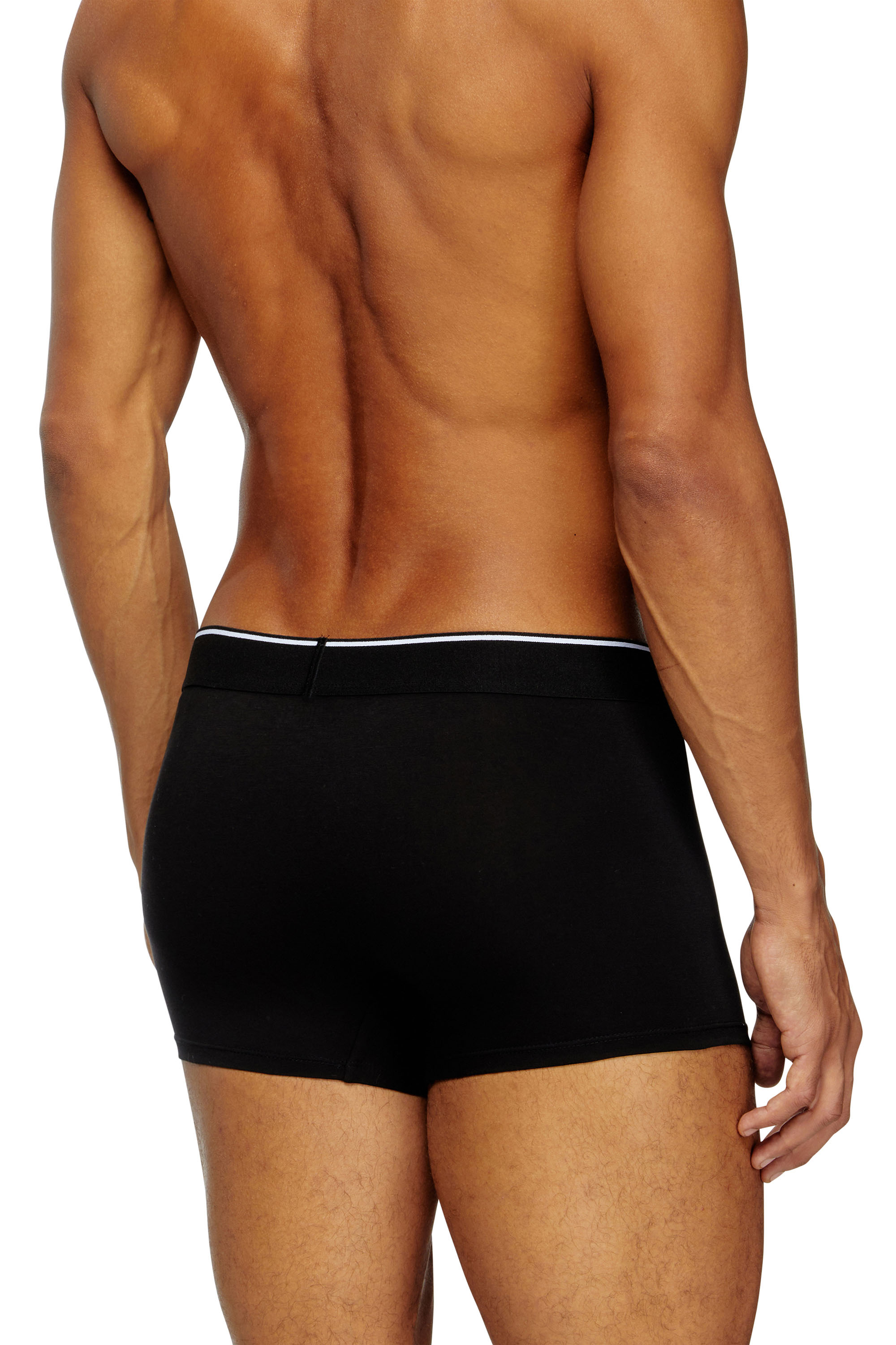 UMBX-DAMIENTHREEPACK, Black Diesel - UMBX-DAMIENTHREEPACK, Man's Three-pack of plain boxer in Black - 4