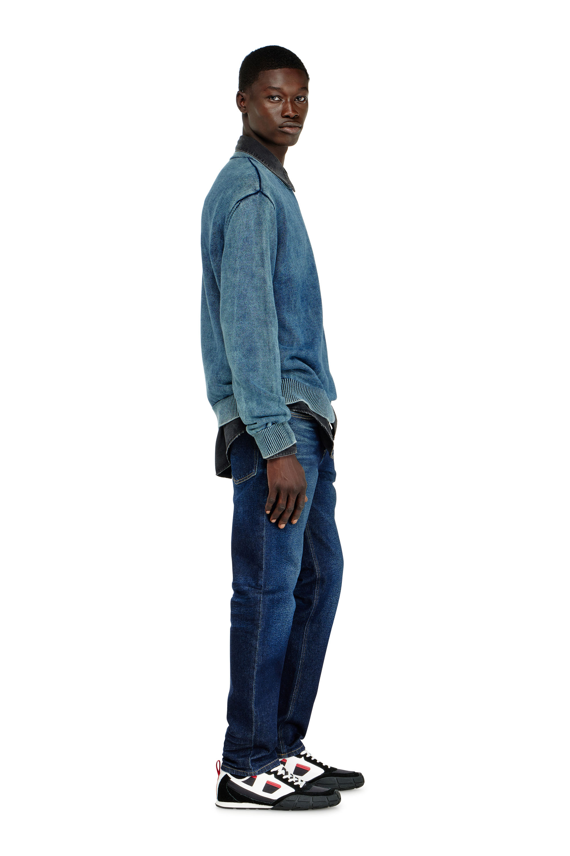 Diesel - Man's Regular Jeans 2023 D-Finitive 0KBBV, Dark Blue - 2