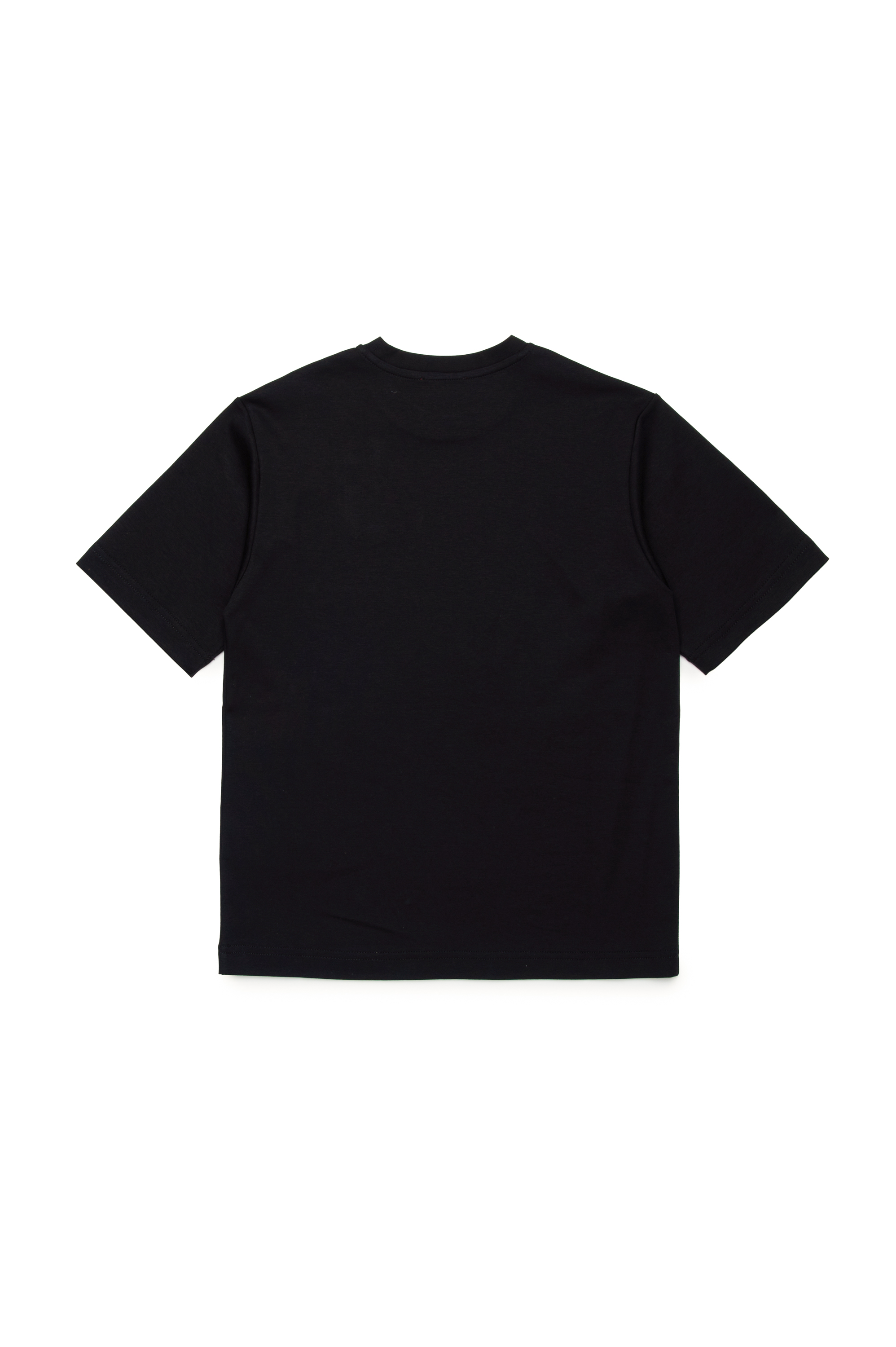 Diesel - TJUSTDOVALPJ OVER, Man's T-shirt in organic cotton in Black - 2