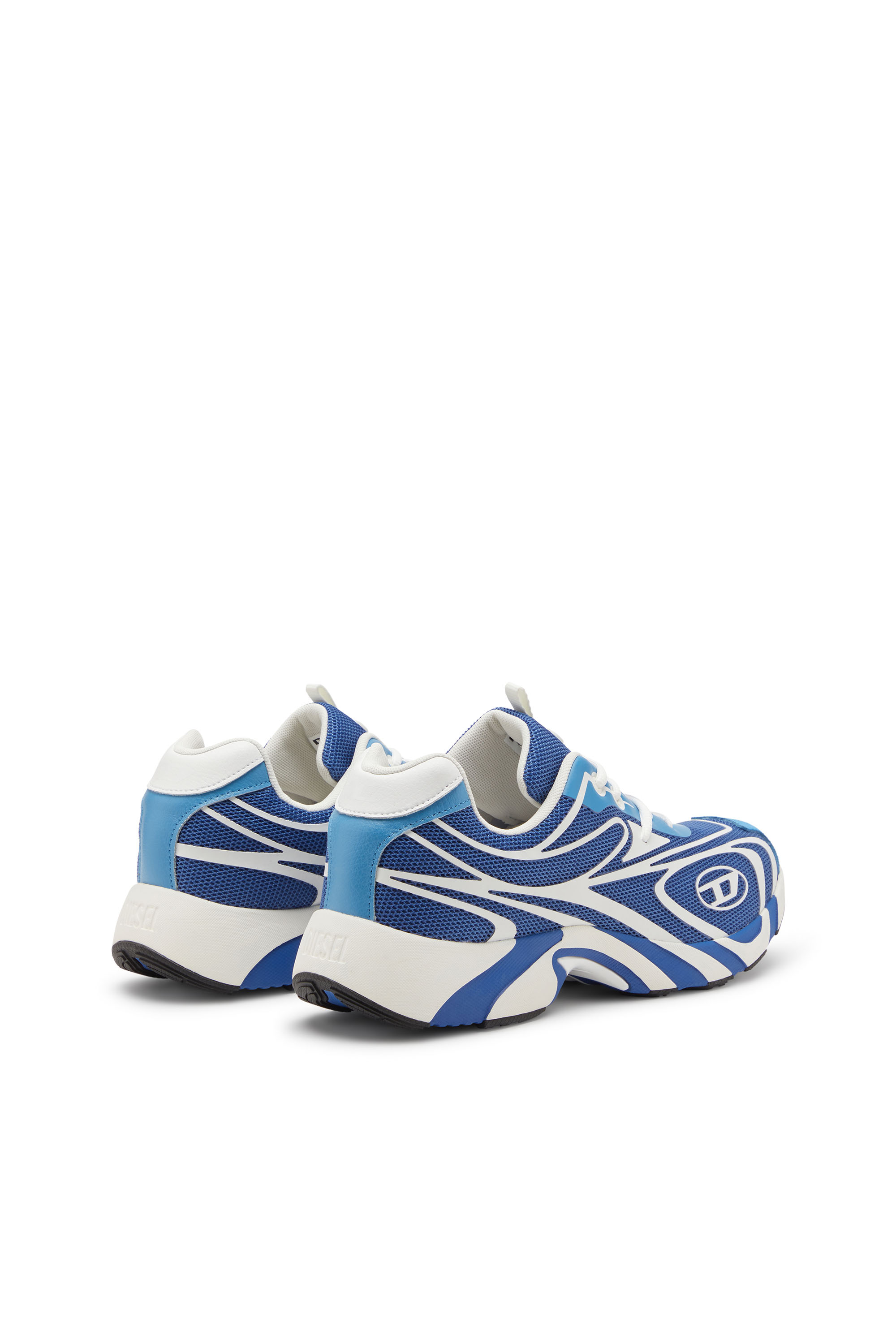 S-D-VIT'S 500 LOW, Blue/White Diesel - S-D-VIT'S 500 LOW, Man's S-D-Vit - Lace-up sneakers in Blue/White - 3