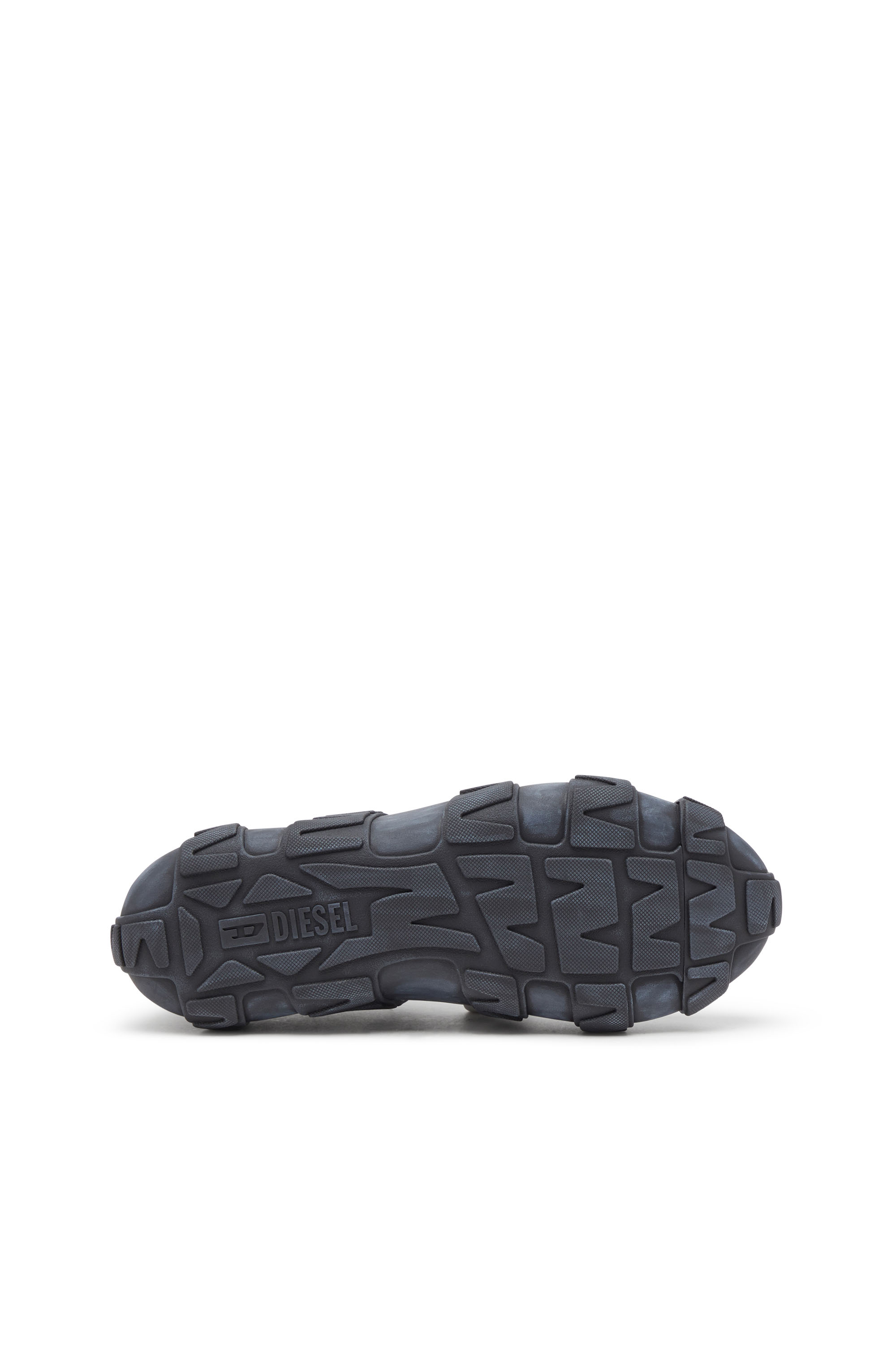 S-D-GRIFFE LOW, Black/Blue Diesel - S-D-GRIFFE LOW, Man's S-D-Griffe - Nylon sneakers in Black/Blue - 5