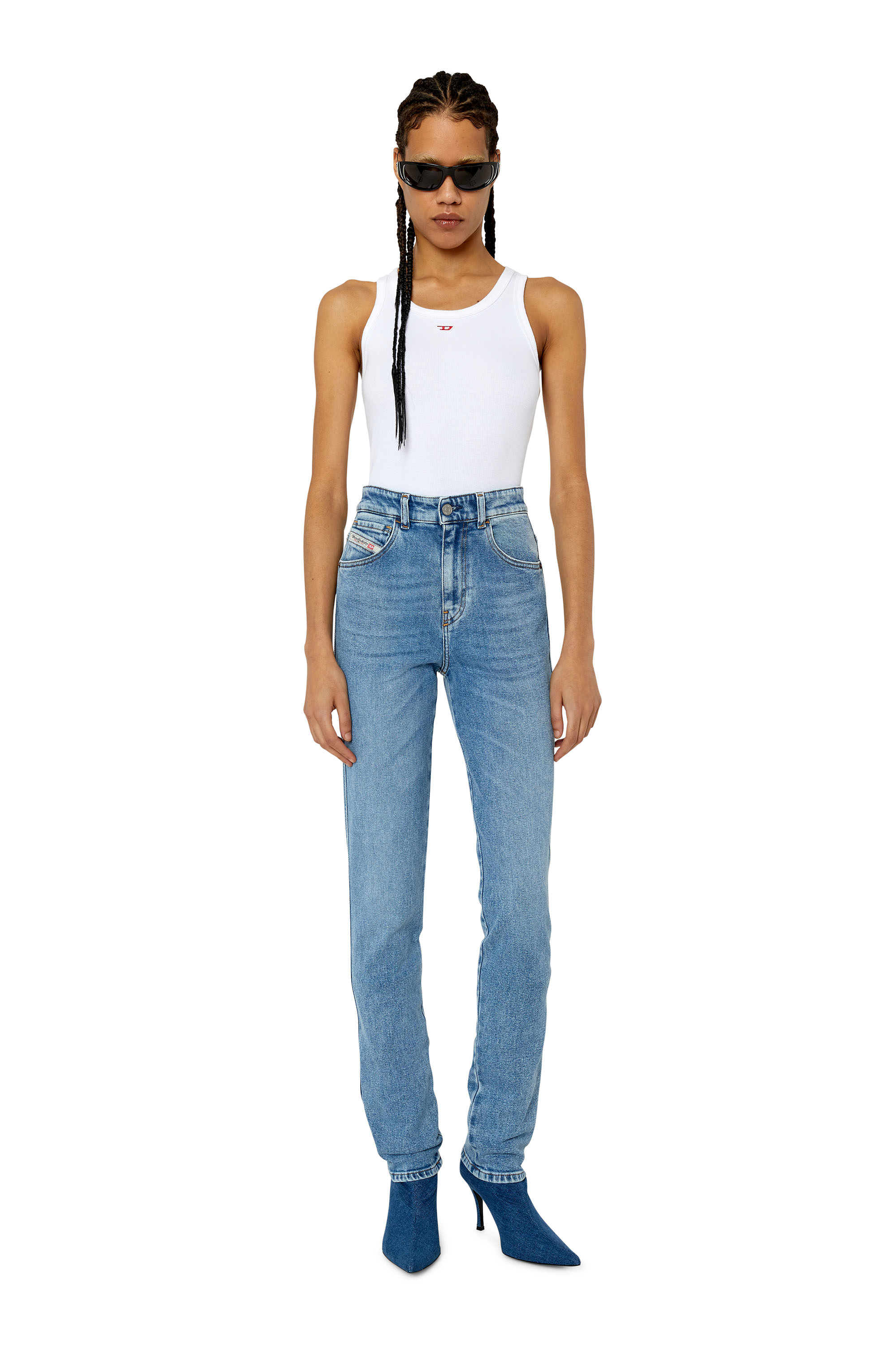 Diesel - Straight Jeans 1994 9B92L, Light Blue - Image 4