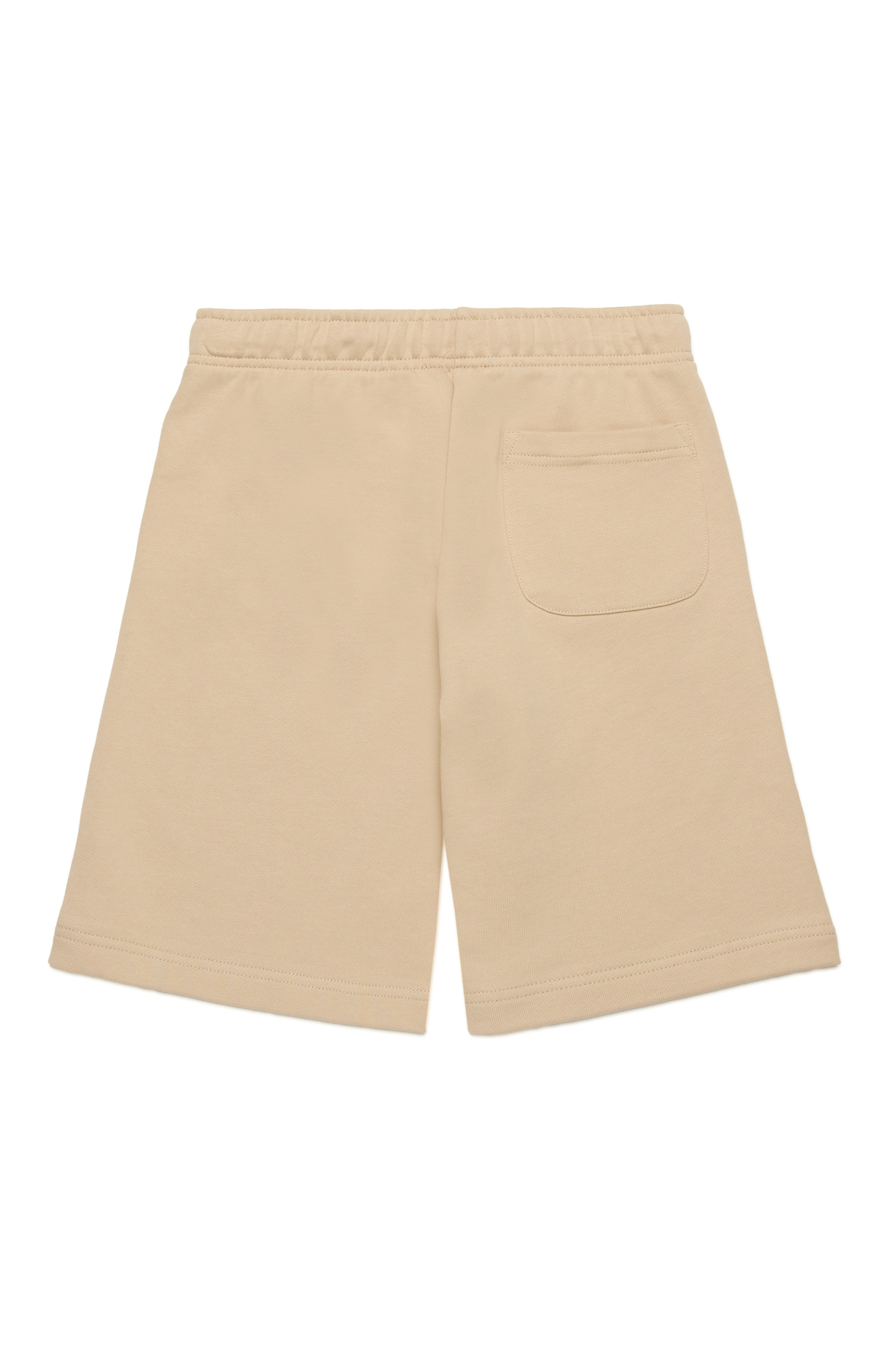 Diesel - PTAINSHORT, Man's Sweat shorts with Diesel 78 logo in Light Brown - 2